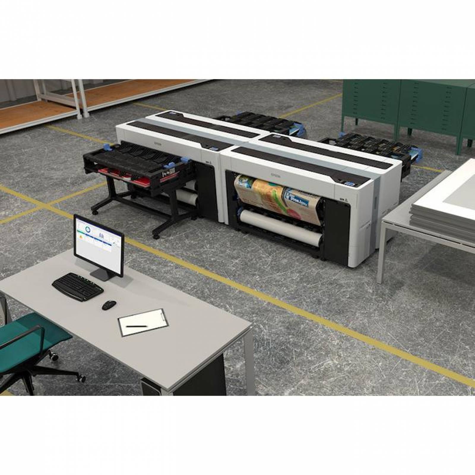 Epson Plotter SureColor P8570D 44" Impresora Fotográfica Doble Rollo