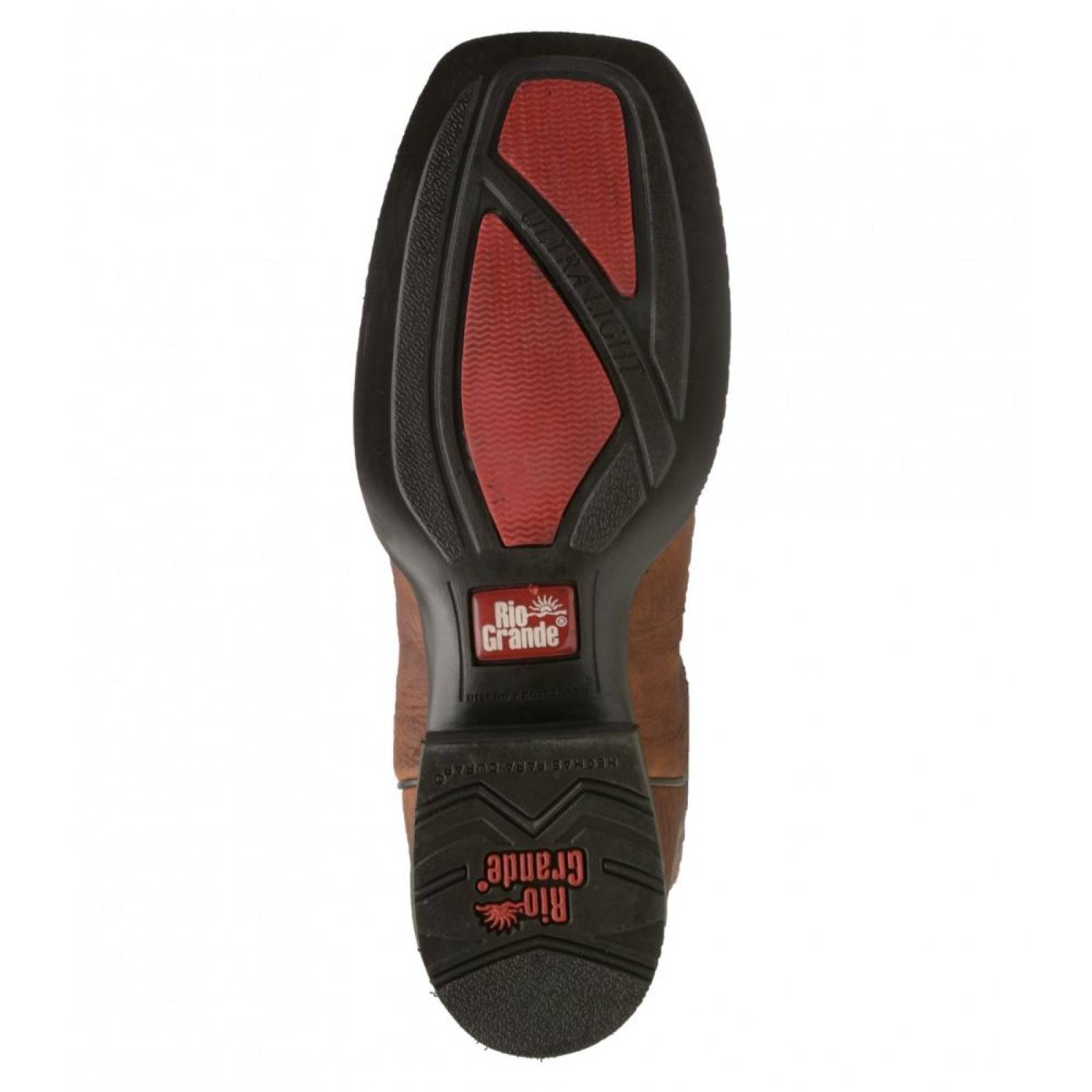Bota de Rodeo Marca Rio Grande Falcon Suela Confortable Multifuncional