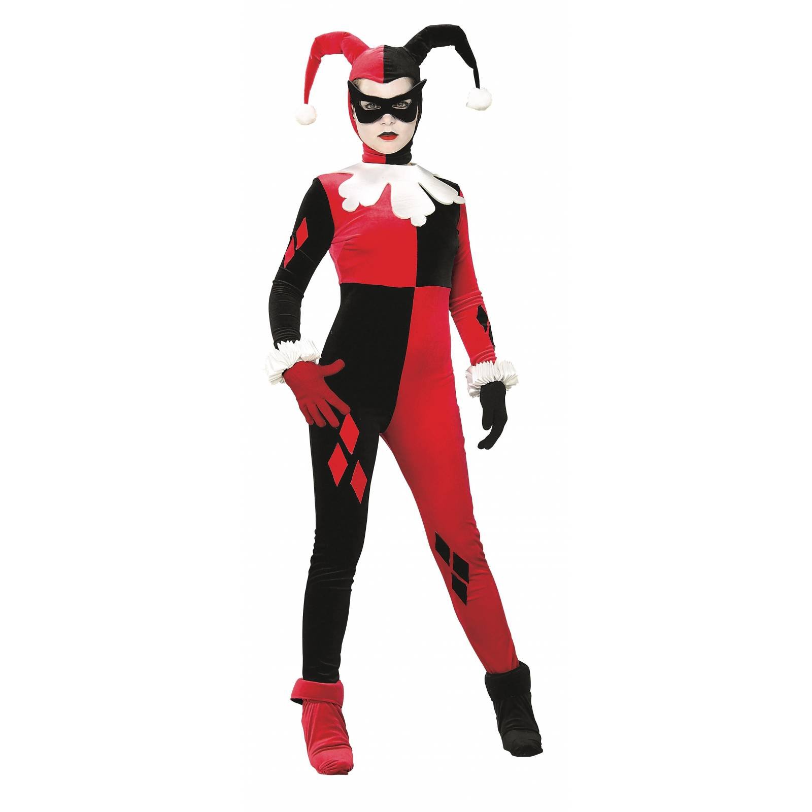 Disfraz de Harley Quinn Clásico para Adulto talla Mediano