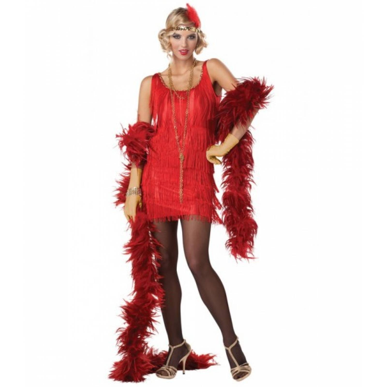 Disfraz Gatsby Flapper para Adulto talla Extra Grande California Costume