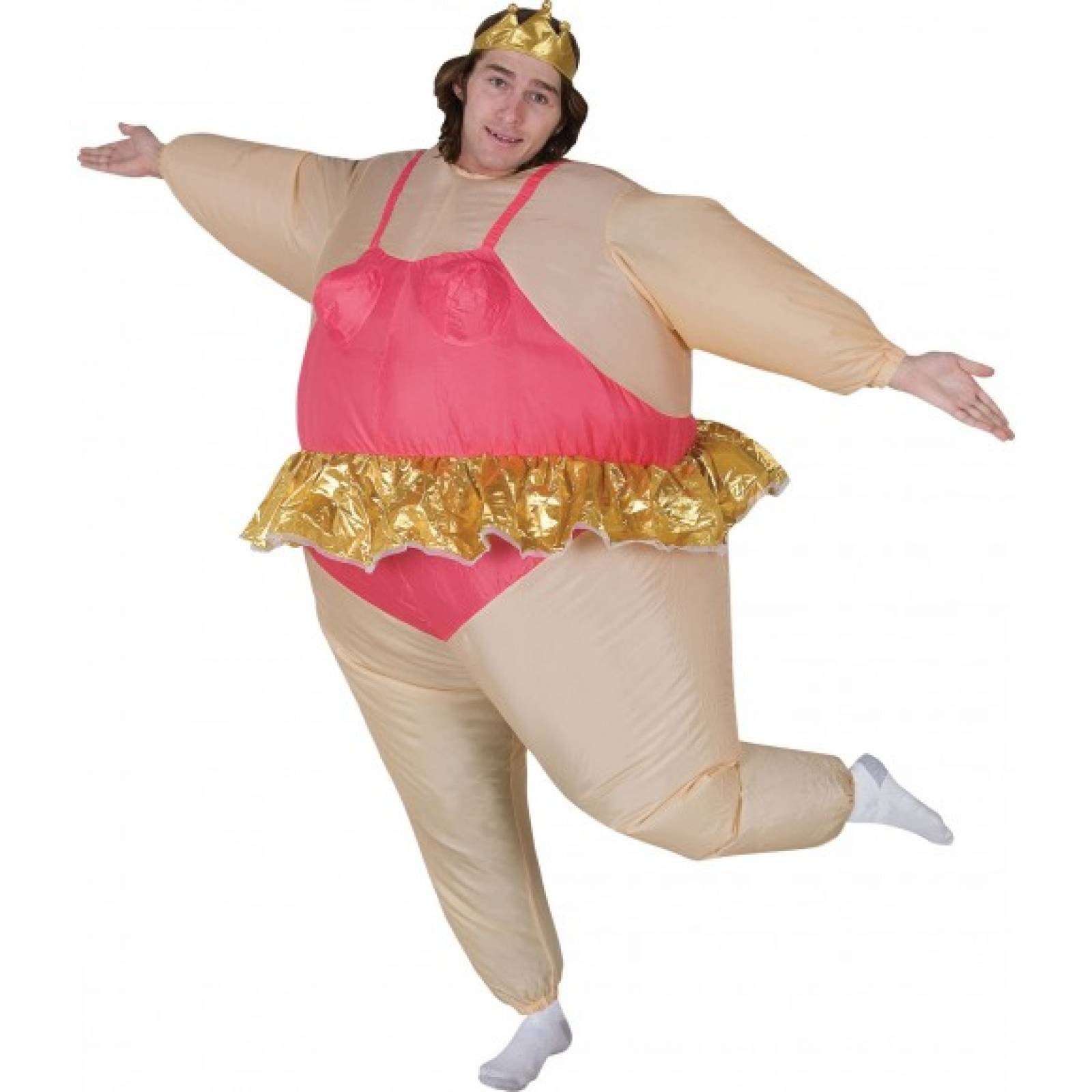 Disfraz de Bailarina Inflable para  Adulto Unitalla Rubie´s Costume Halloween
