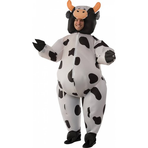 Disfraz de Vaca Inflable para Adulto Unitalla Rubie´s Costume Halloween