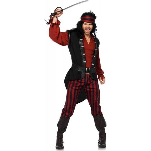 Disfraz de Pirata para Adulto talla Grande/Extra Grande Leg Avenue  Halloween