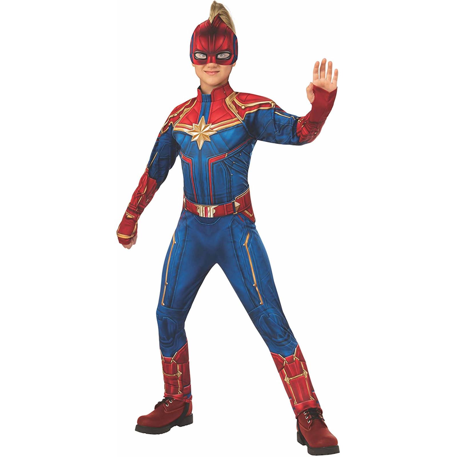 Disfraz de Capitan Marvel Infantil talla 4-6 Rubie´s Costume