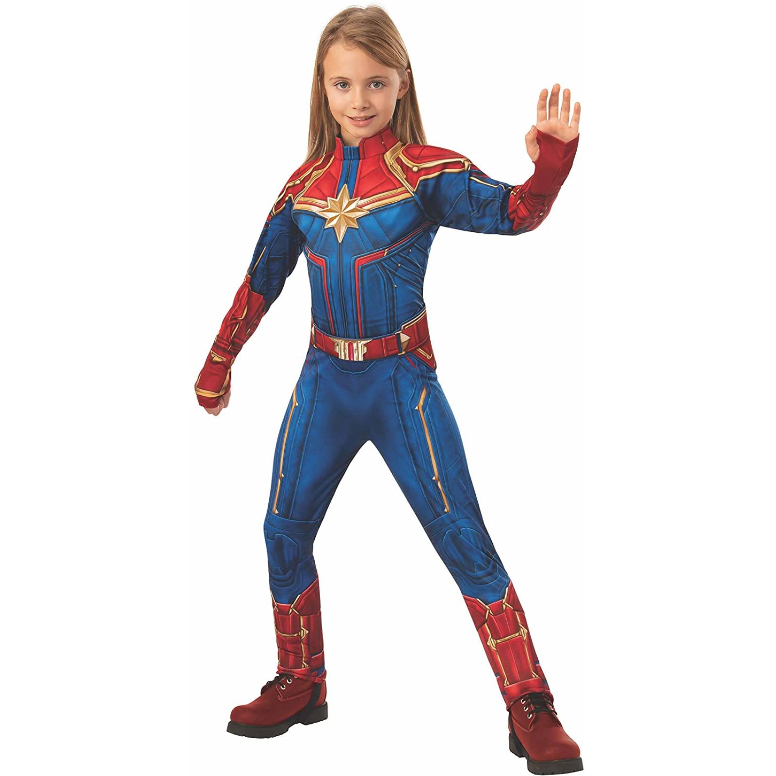 Disfraz de Capitan Marvel Infantil talla 4-6 Rubie´s Costume