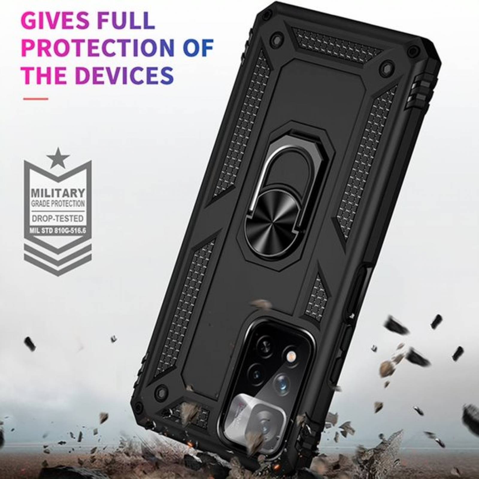 Funda de Uso Xiaomi Redmi Note 11s / Redmi Note 11 con Cristal Templado  - Azul