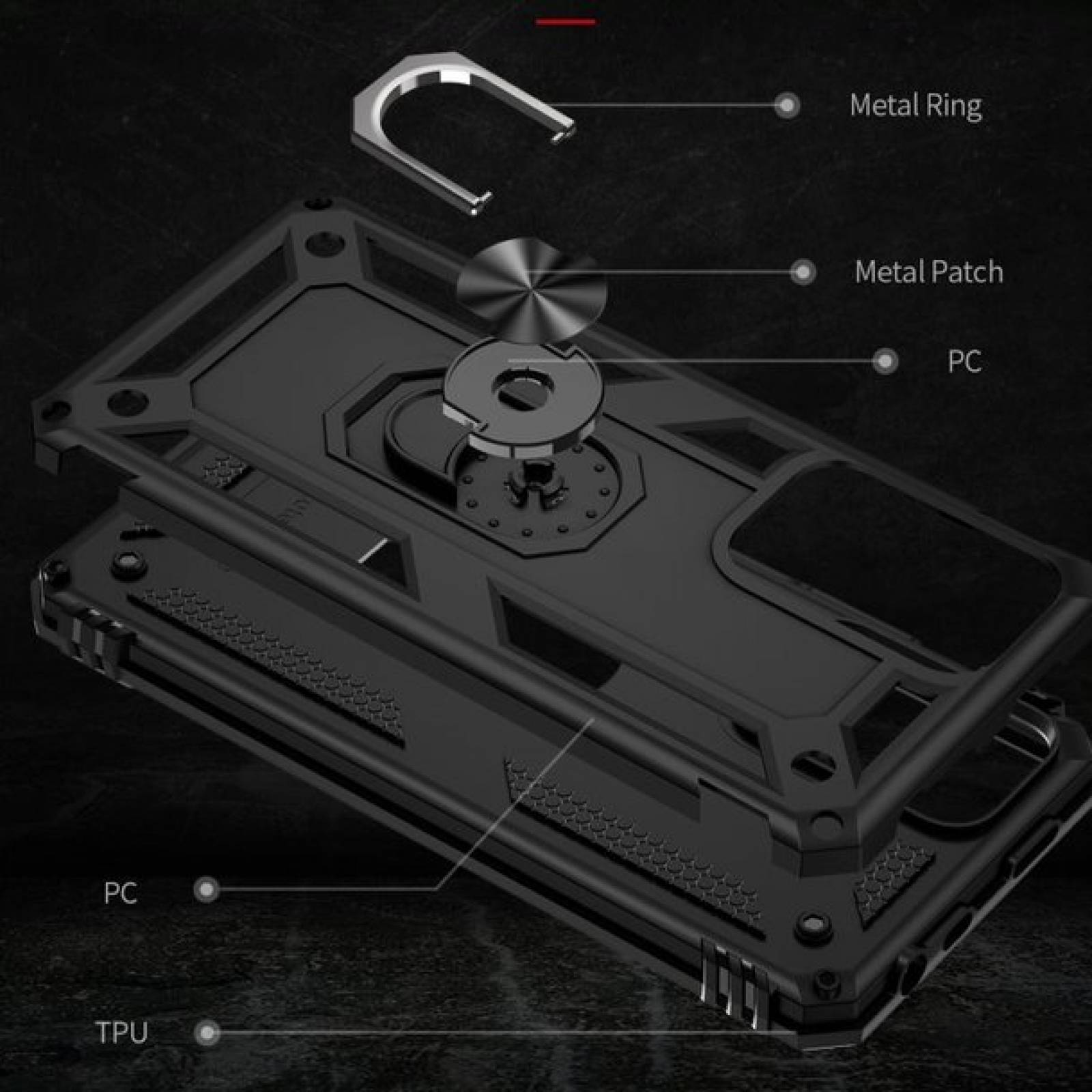 Funda de Uso Xiaomi Redmi Note 11s / Redmi Note 11 con Cristal Templado  - Azul
