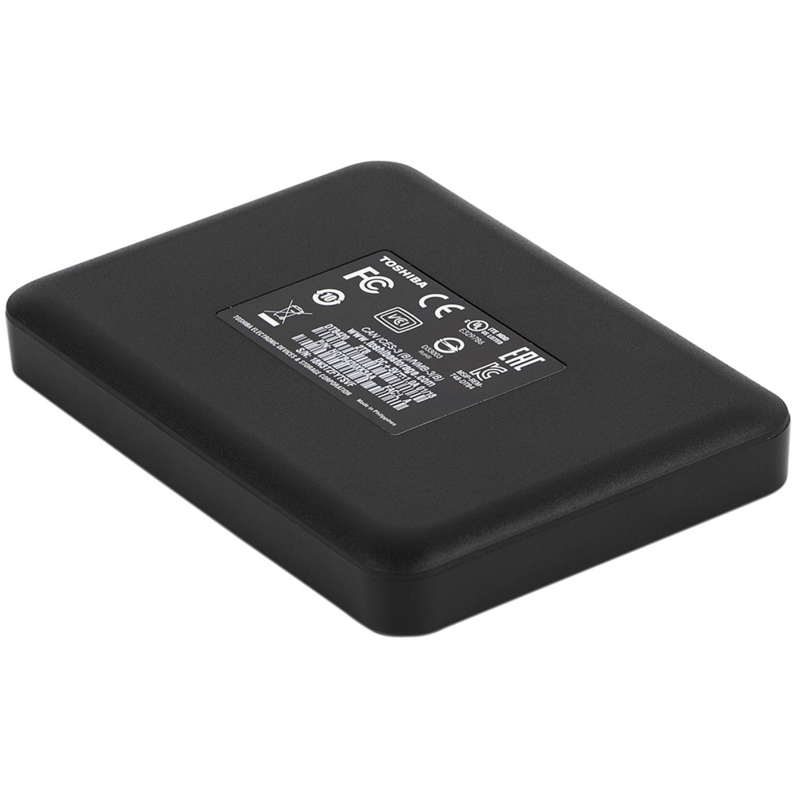 Disco Duro Portátil Toshiba Canvio Basics de 2TB 2.5 pulgadas USB 3.0