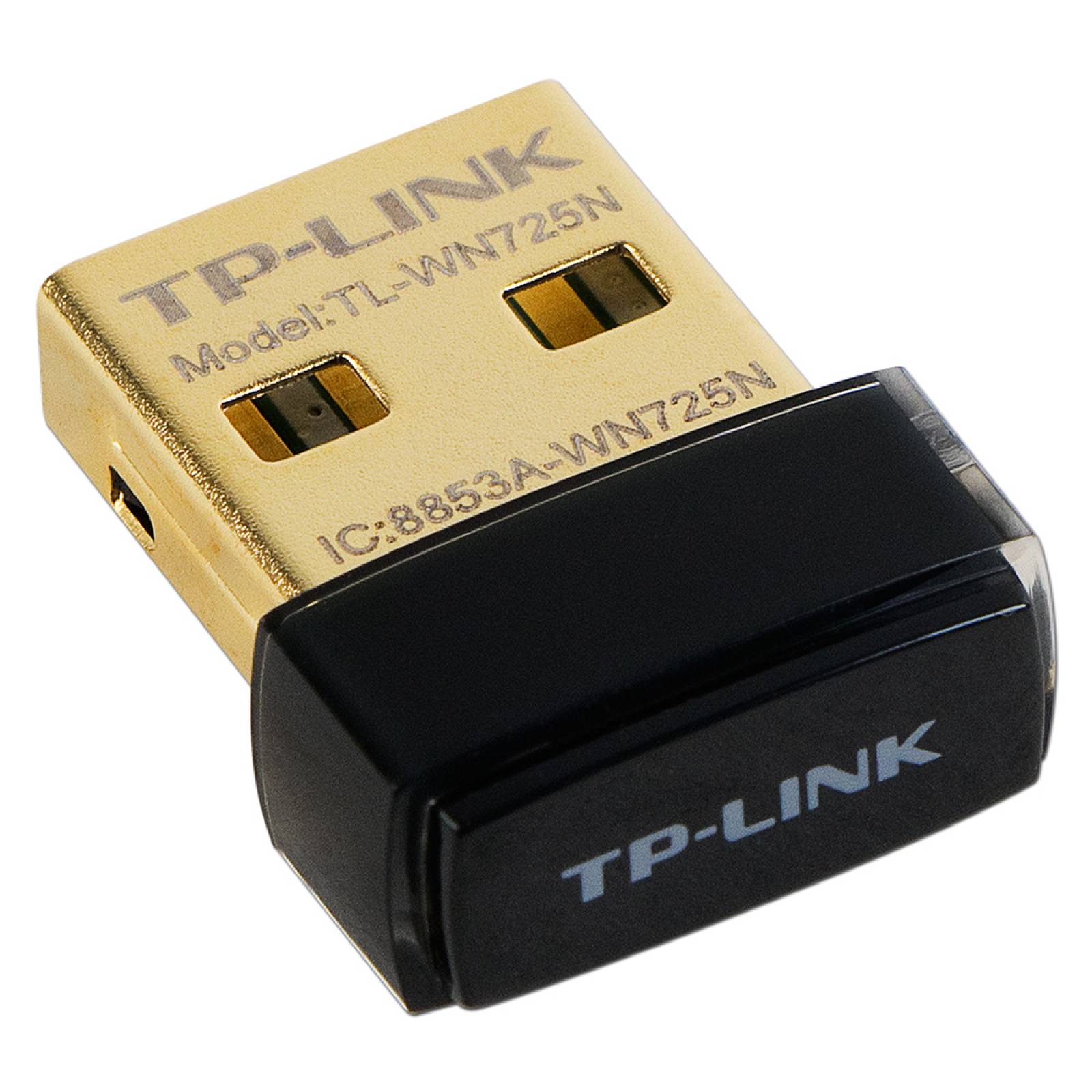 Adaptador Nano USB TP-Link Wireless N de hasta 150 Mbps