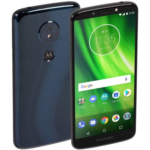 Smartphone Motorola Moto G6 Play Procesador Snapdragon 430 Octa Core Memoria RAM de 3GB Almacenamiento de 32GB Pantalla LED Multi Touch de 5 7 HD Bluetooth 4 WiFi 4G Android 8 Color Azul