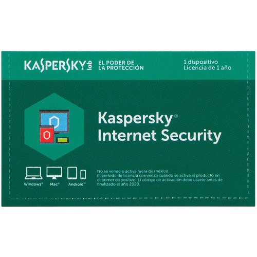 Kaspersky Internet Security Multidispositivos 2017 1 Dispositivo 1 AÃ±o OEM