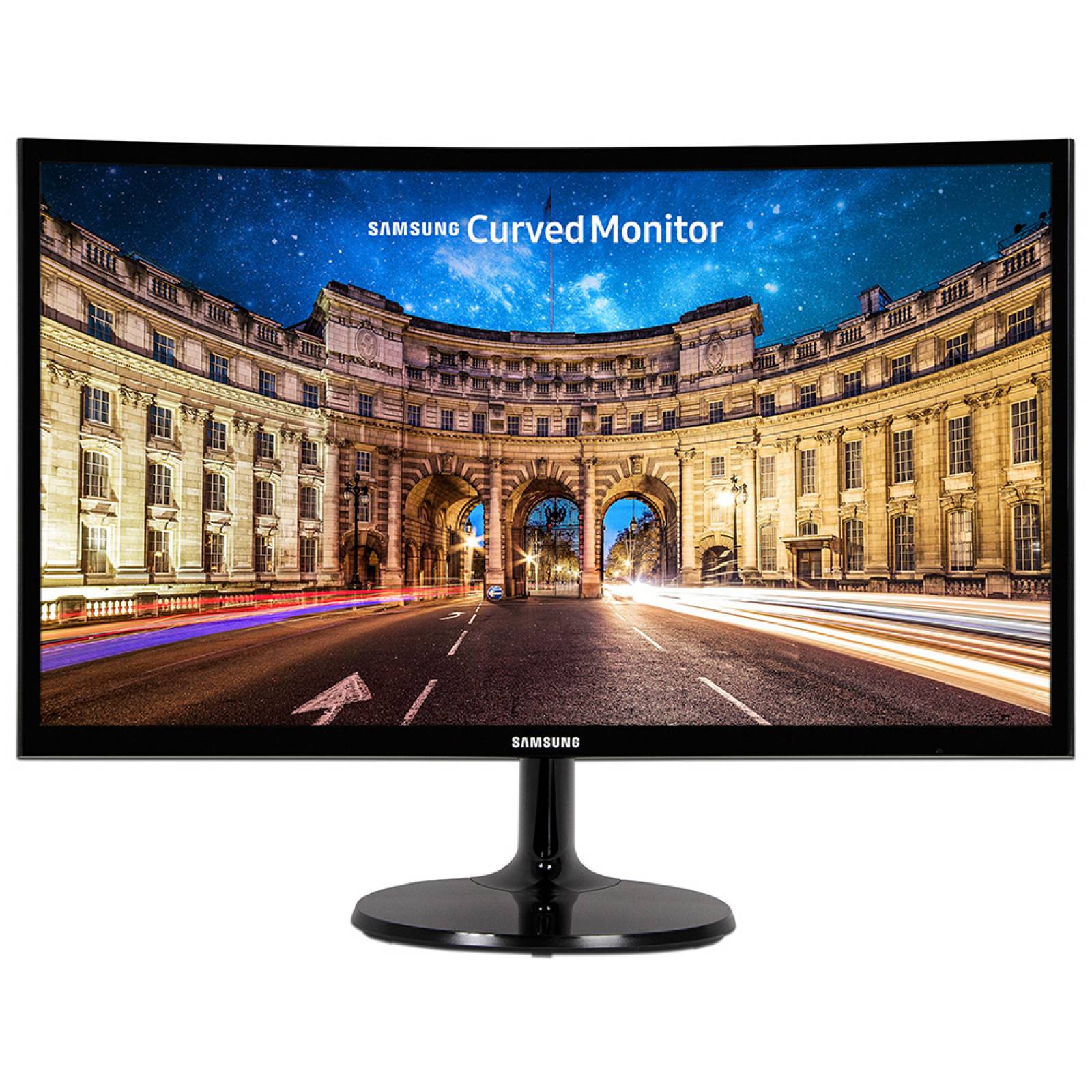 Monitor Curvo Samsung LC24F390FHLXZX de 23 pulgadas ResoluciÃ³n 1920 x 1080 Full HD 1080p 4 ms