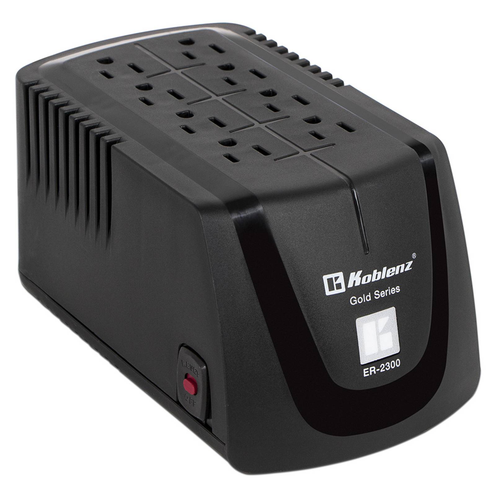 Regulador Koblenz 2300VA 1000W con 8 contactos