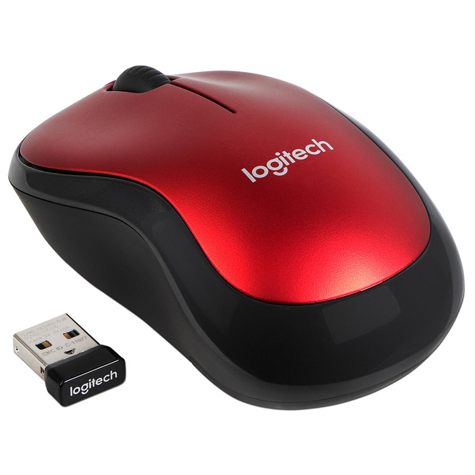 Mouse Logitech m185 Ã“ptico InalÃ¡mbrico USB