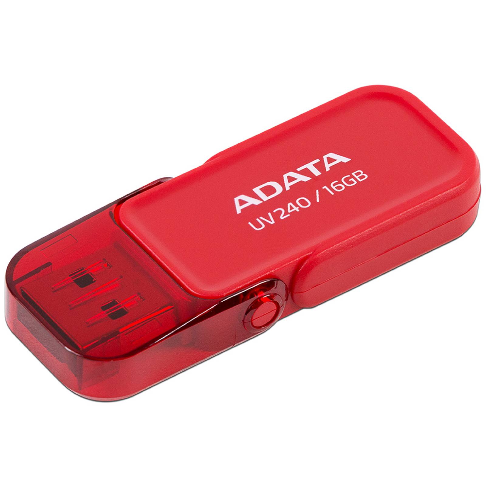 Unidad Flash USB 2 ADATA AUV240 de 16GB Color rojo