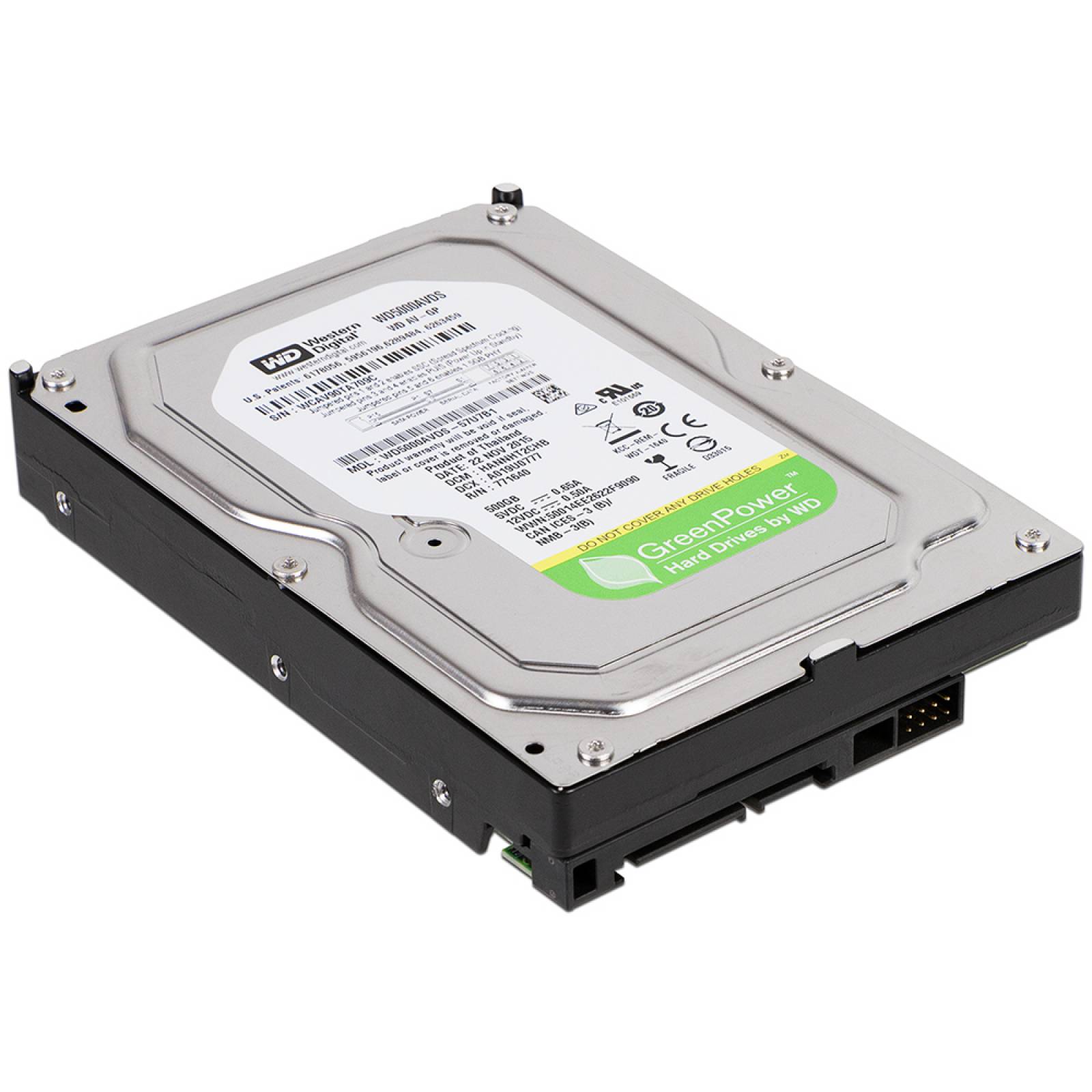 Disco Duro Western Digital de 500 GB IntelliPower 32MB CachÃ© SATA II