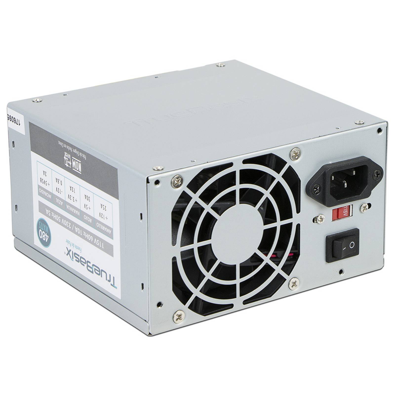 Fuente de Poder True Basix de 480W, ATX.