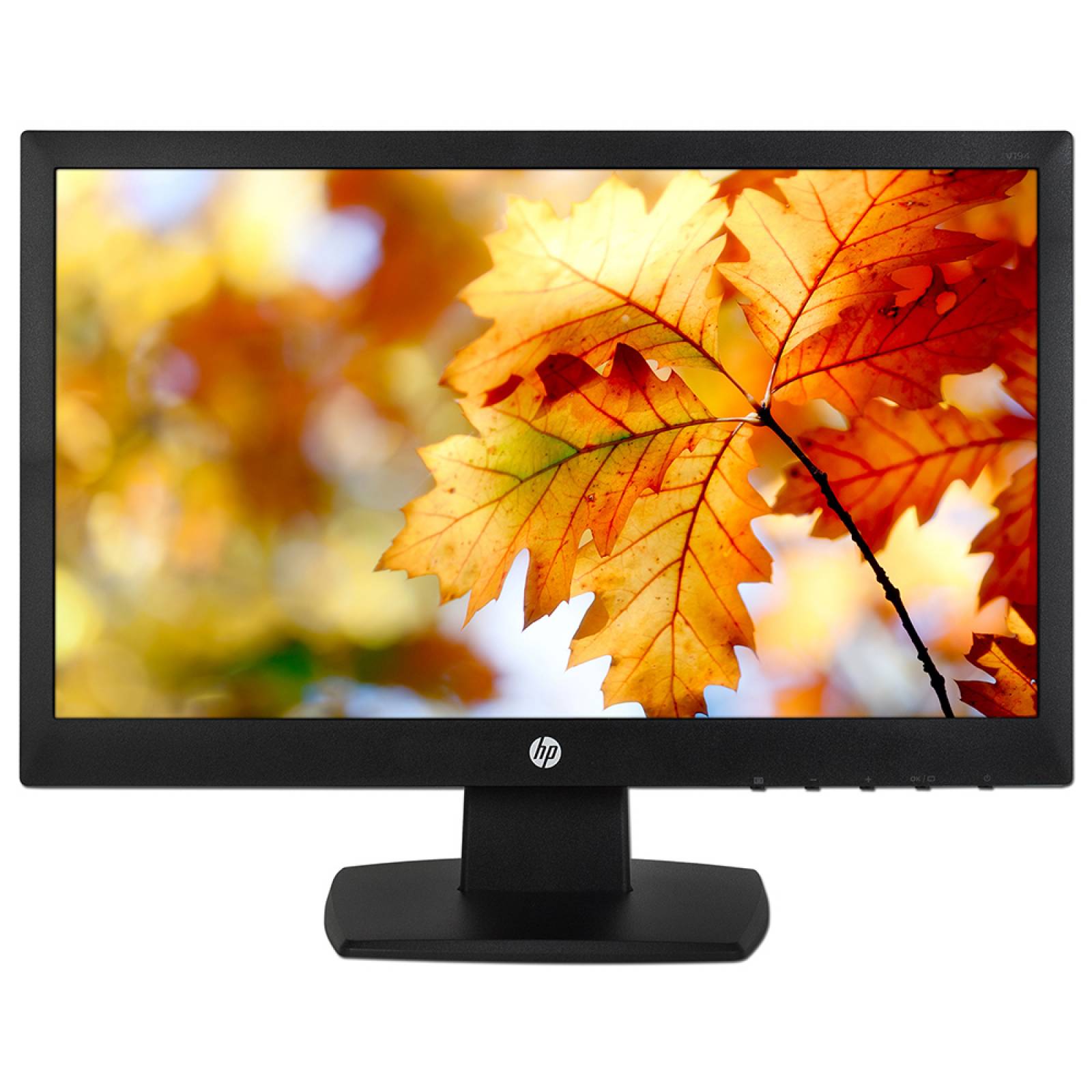 Monitor LED HP V194 de 18 pulgadas Resolución 1366 x 768 5 ms