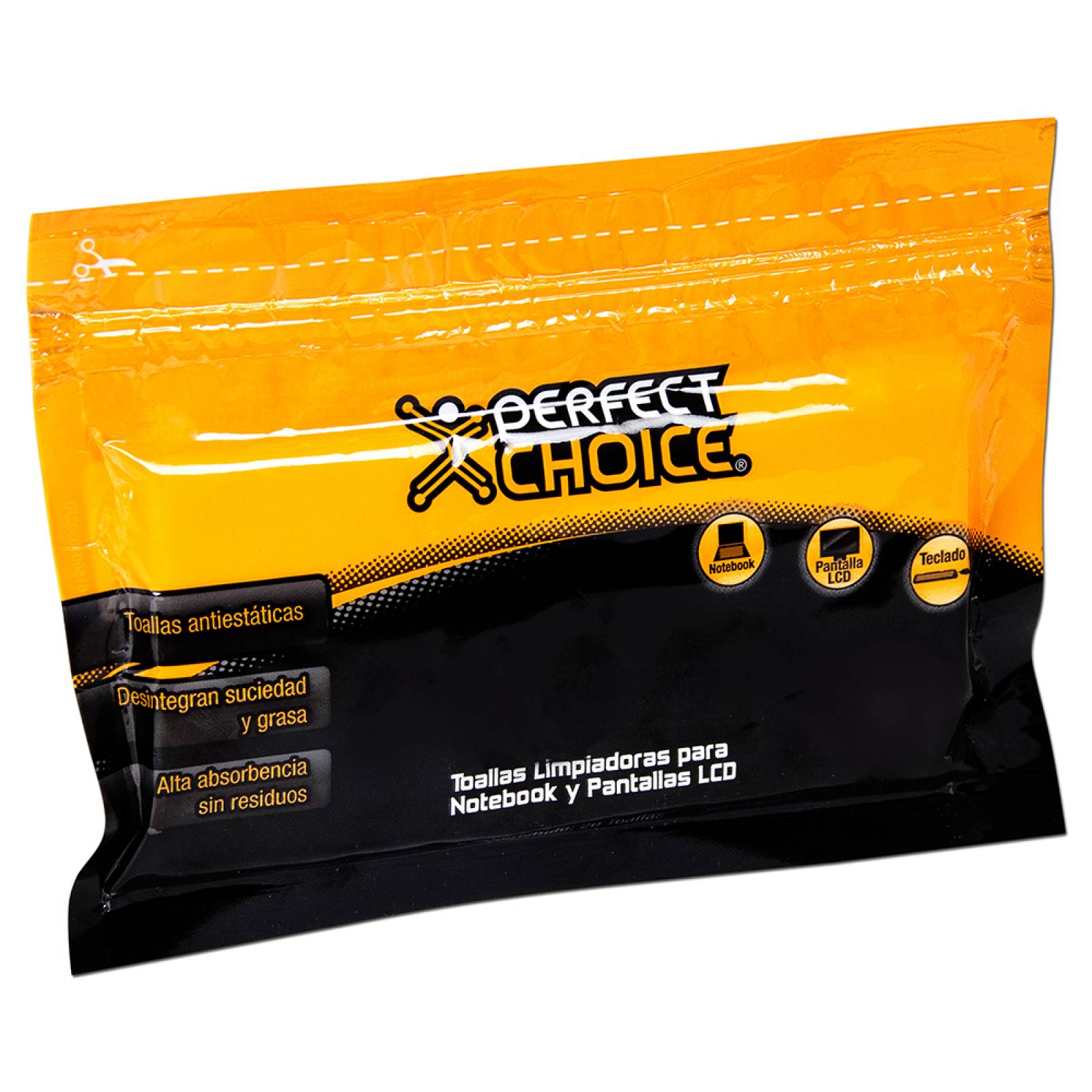 Toallas AntiestÃ¡ticas HÃºmedas para Laptops y pantallas LCD
