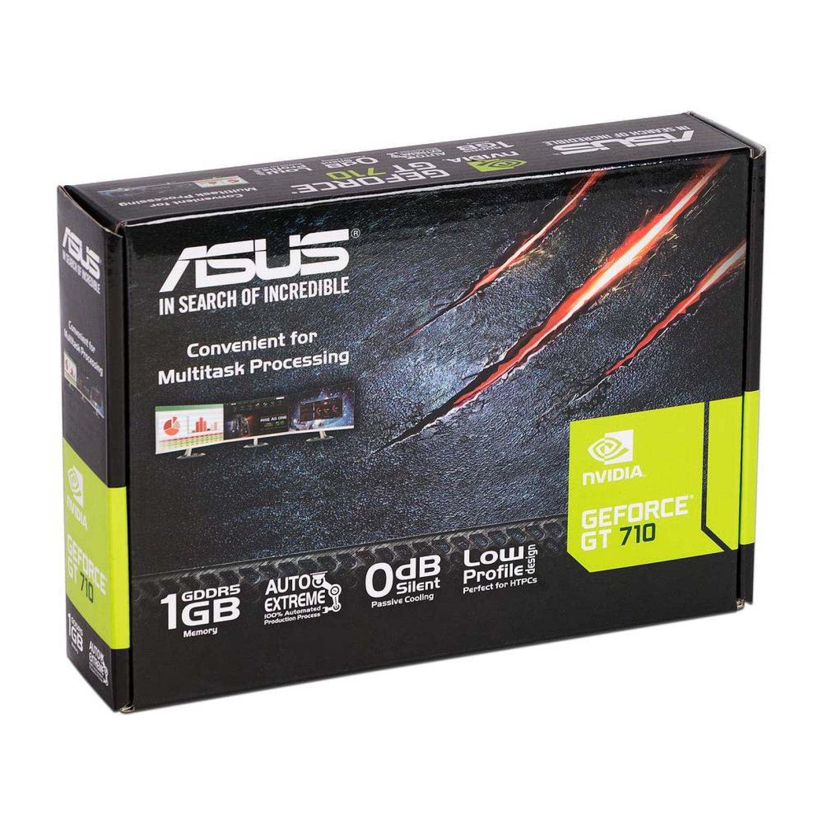 Tarjeta de Video NVIDIA GeForce GT 710 ASUS 1GB GDDR5 1xHDMI 1xDVI ...