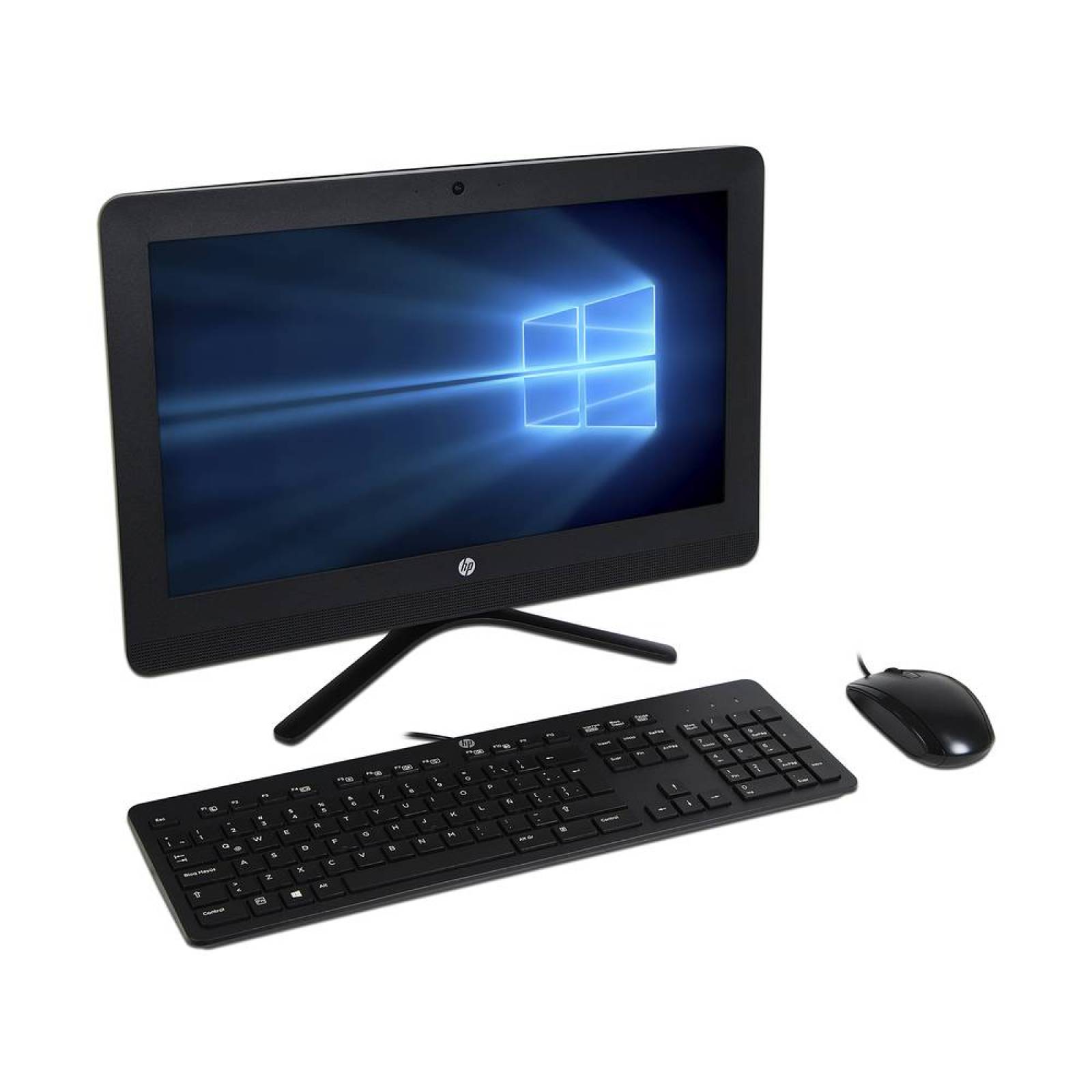 All in One HP 205 G3 Procesador AMD A4 9125 hasta 2.6 GHz Memoria de 4GB DDR4 Disco Duro de 1TB Pantalla de 19.5" LED Video Radeon R2  DVD-ROM  Windows 10 Home 64 Bits