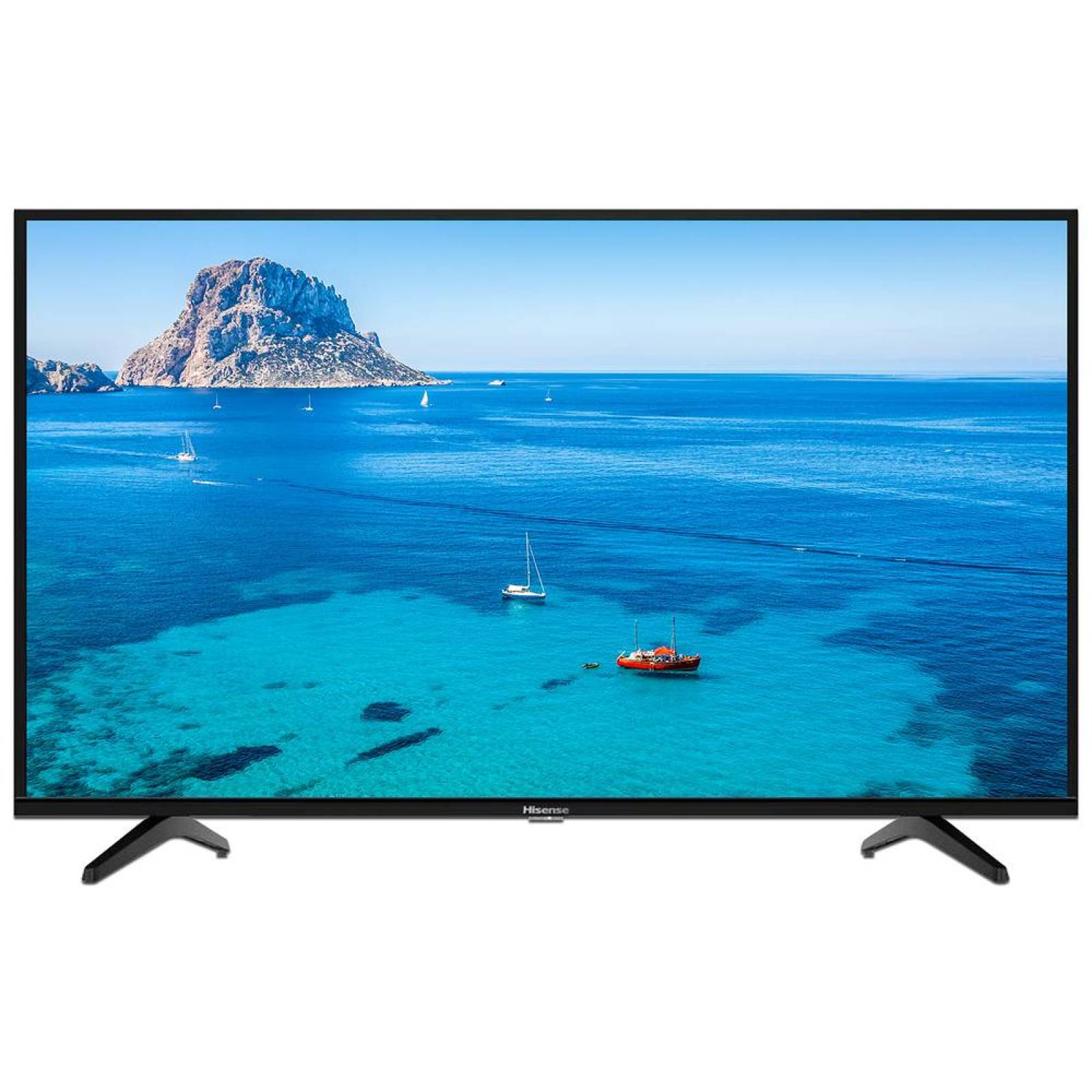 TelevisiÃ³n Hisense LED Smart TV de 32", ResoluciÃ³n 1360 x 768, con Roku TV.