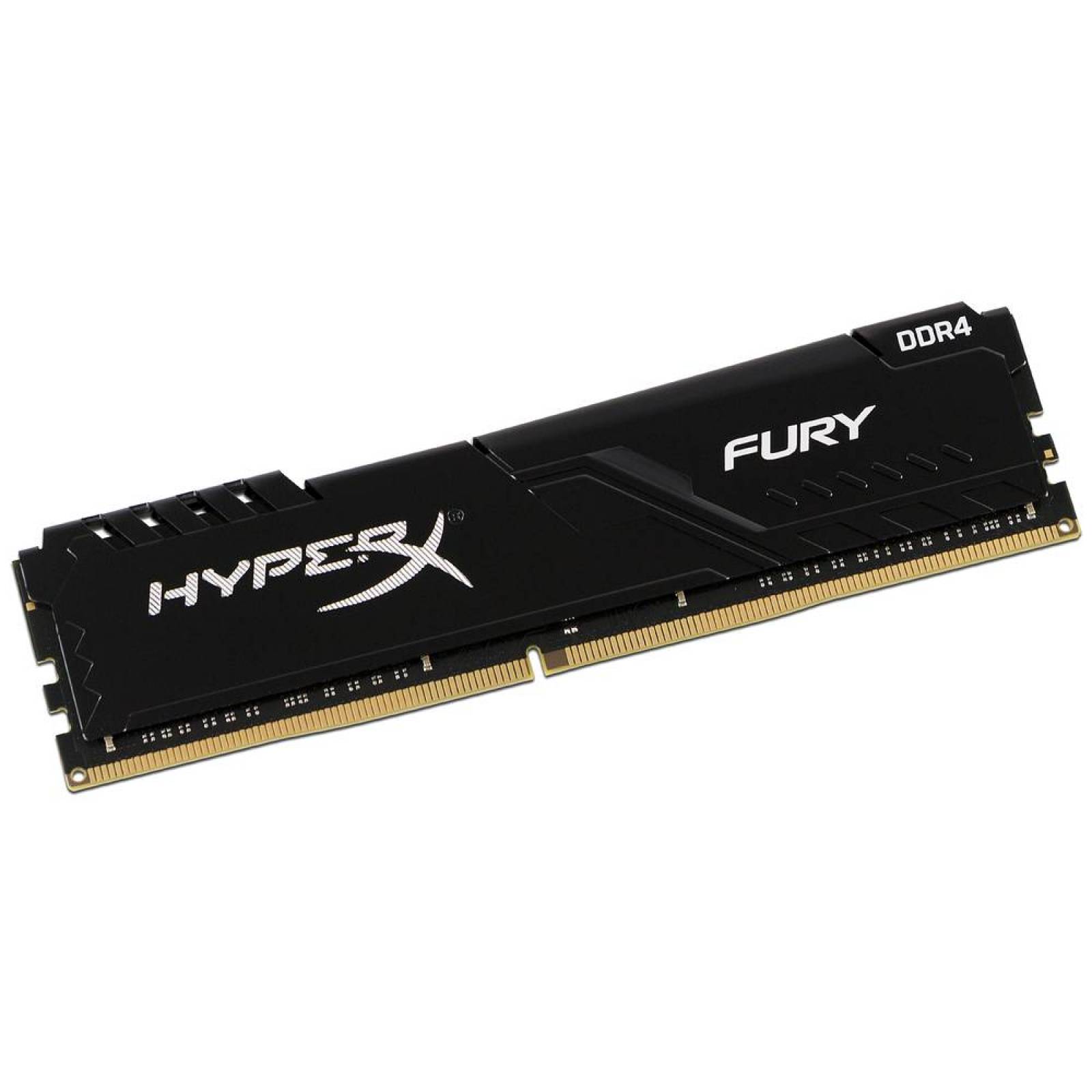 Memoria RAM Kingston Hyper X Fury DDR4 PC4-19200 (2400MHz), CL15, de 16GB.