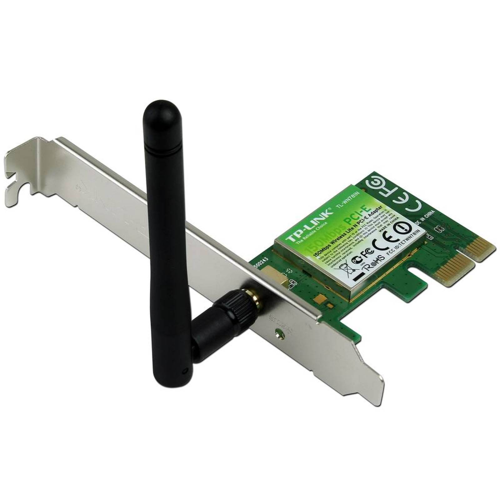 Tarjeta de Red TP LINK InalÃ¡mbrica Wireless Lite N 150Mbps PCI Express