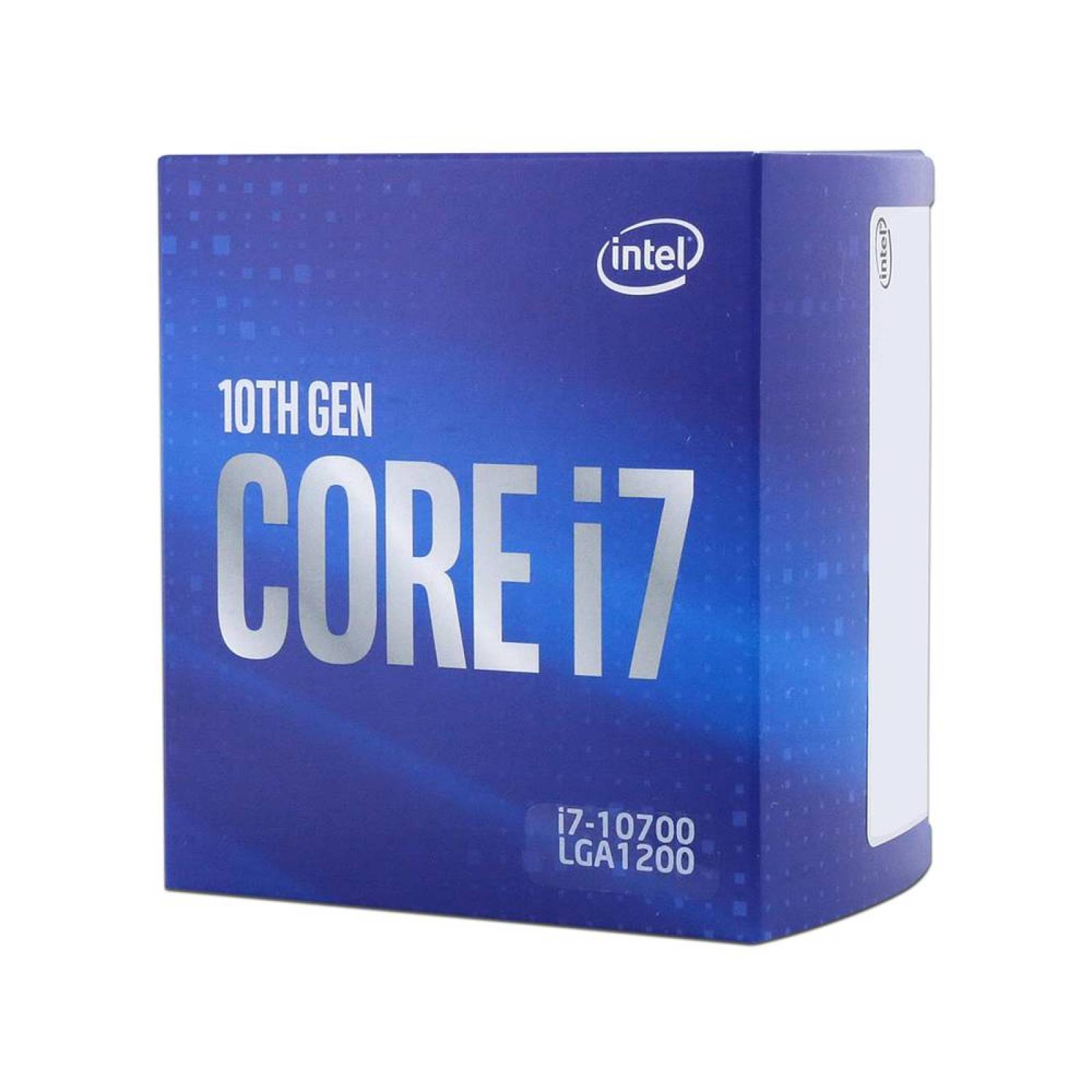 Procesador Intel Core i7 10700 de Décima Generación con Intel UHD Graphics 630 Socket 1200 Caché 16 MB OctCore 14nm