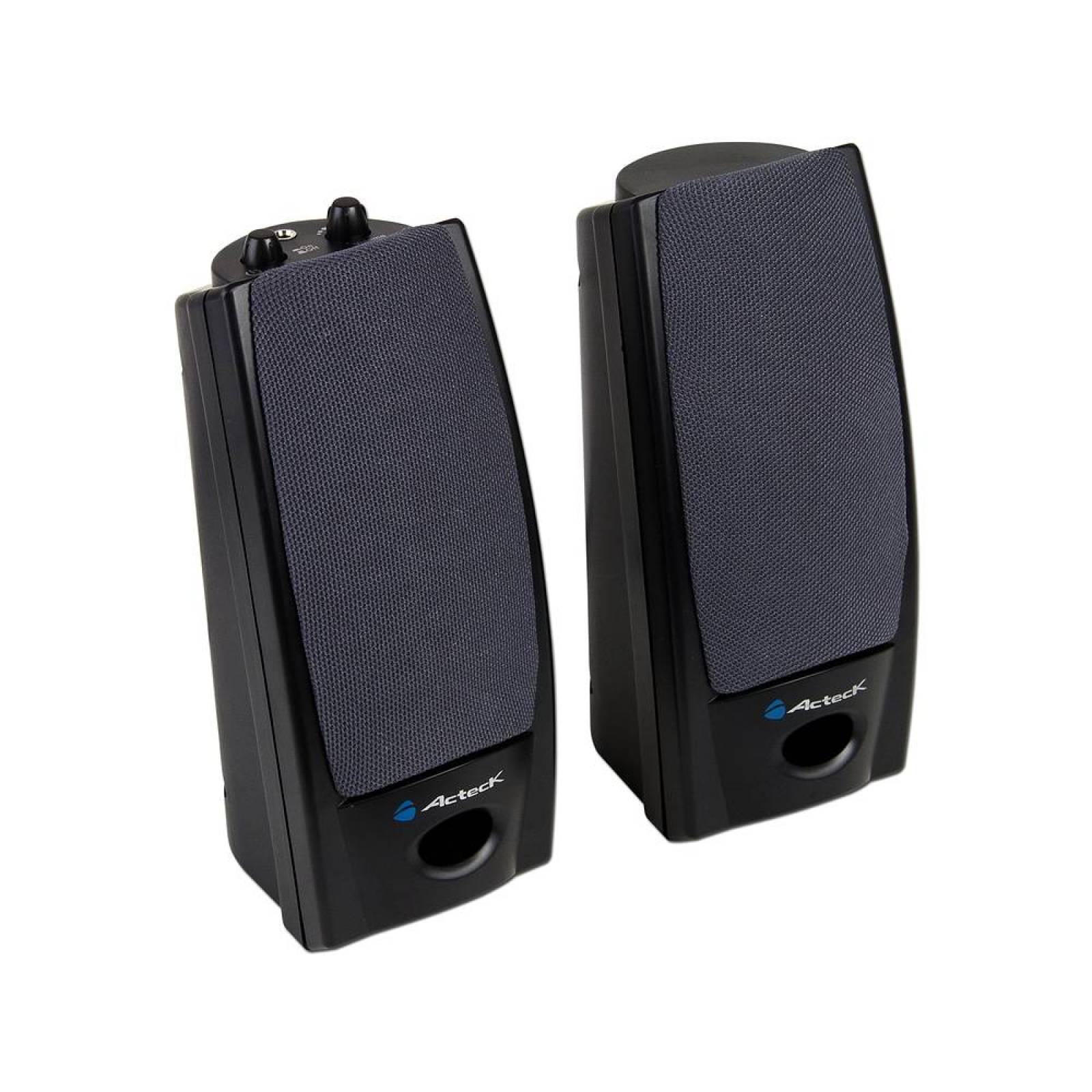 Bocinas Acteck Multimedia AX2500 de 300 Watts PMPO Color Negro