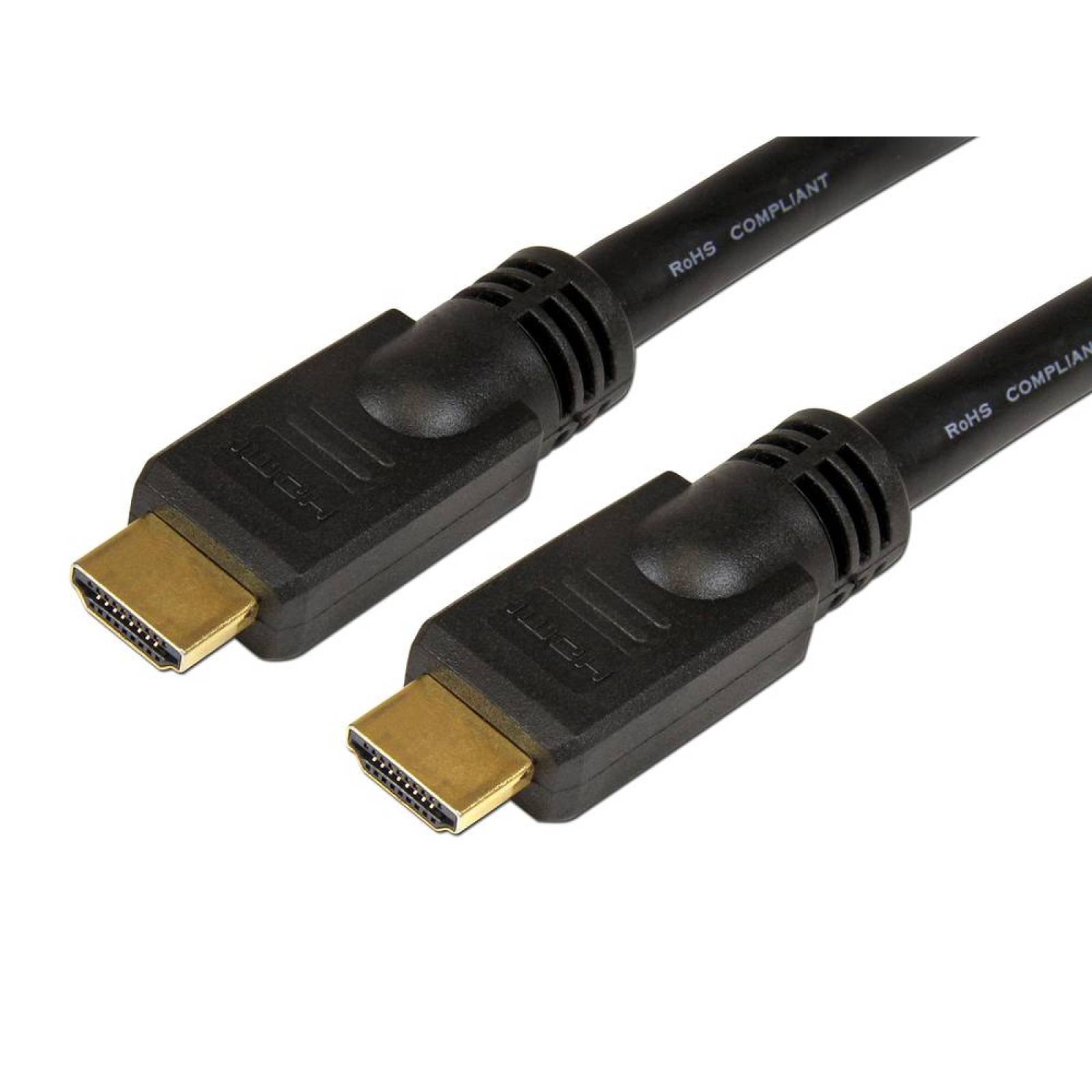 Cable de Video StarTech HDMI M a HDMI M , 19 Pines, 15.2m