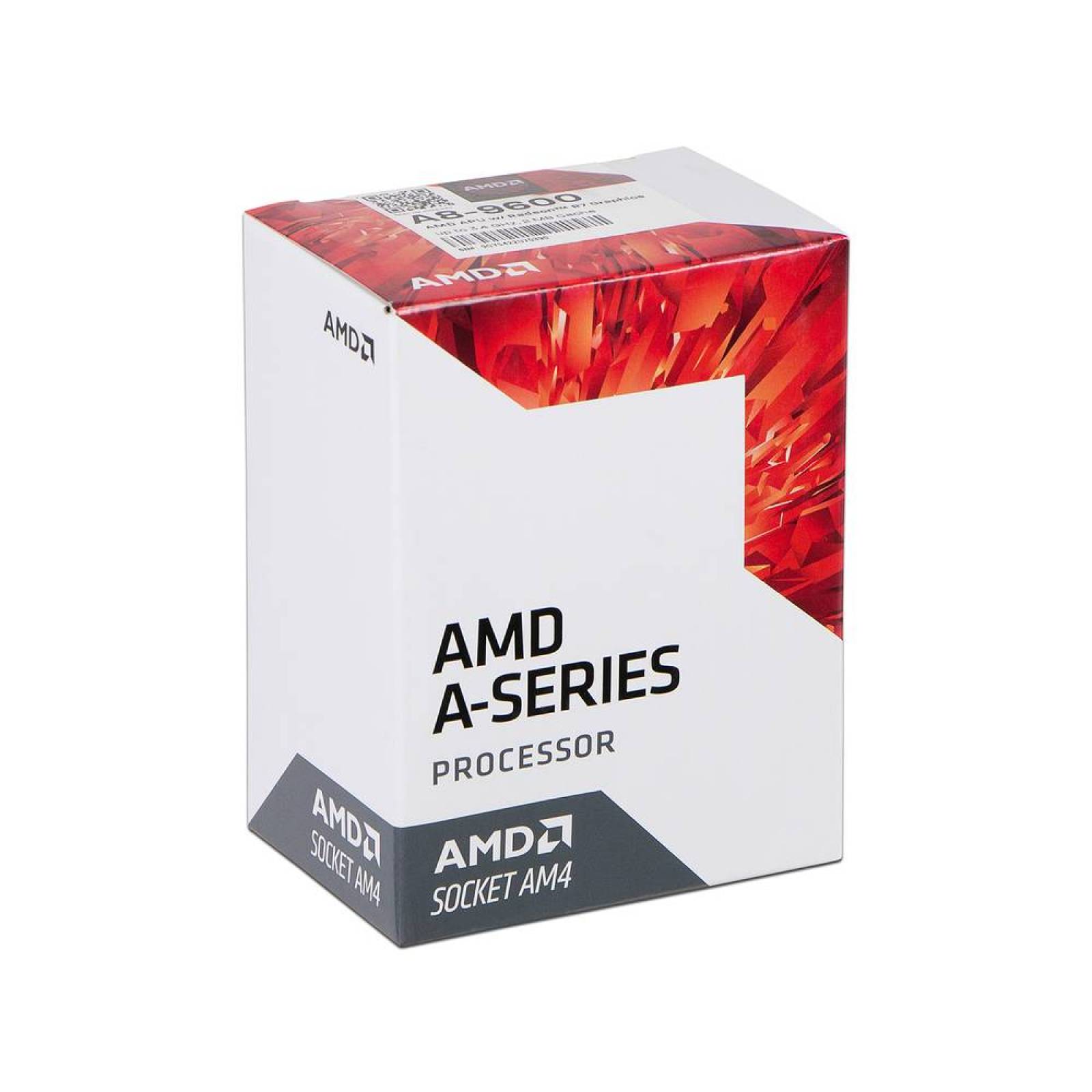 Procesador APU AMD A8-9600 a 3.1 GHz hasta 3.4 GHz con