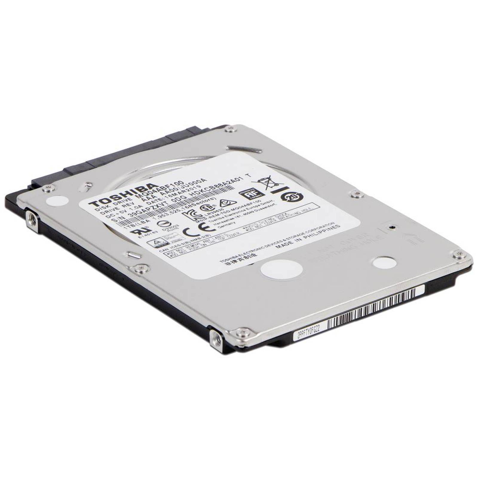 Disco Duro para Laptop Toshiba de 1 TB, 5400 RPM, SATA III