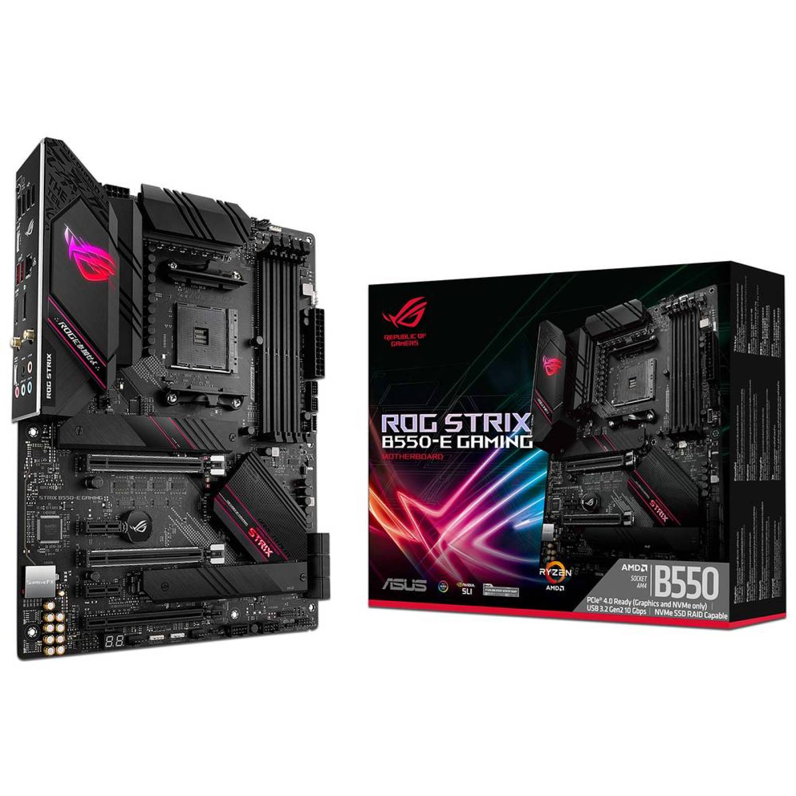 T. Madre ASUS ROG STRIX B550-E GAMING, ChipSet AMD