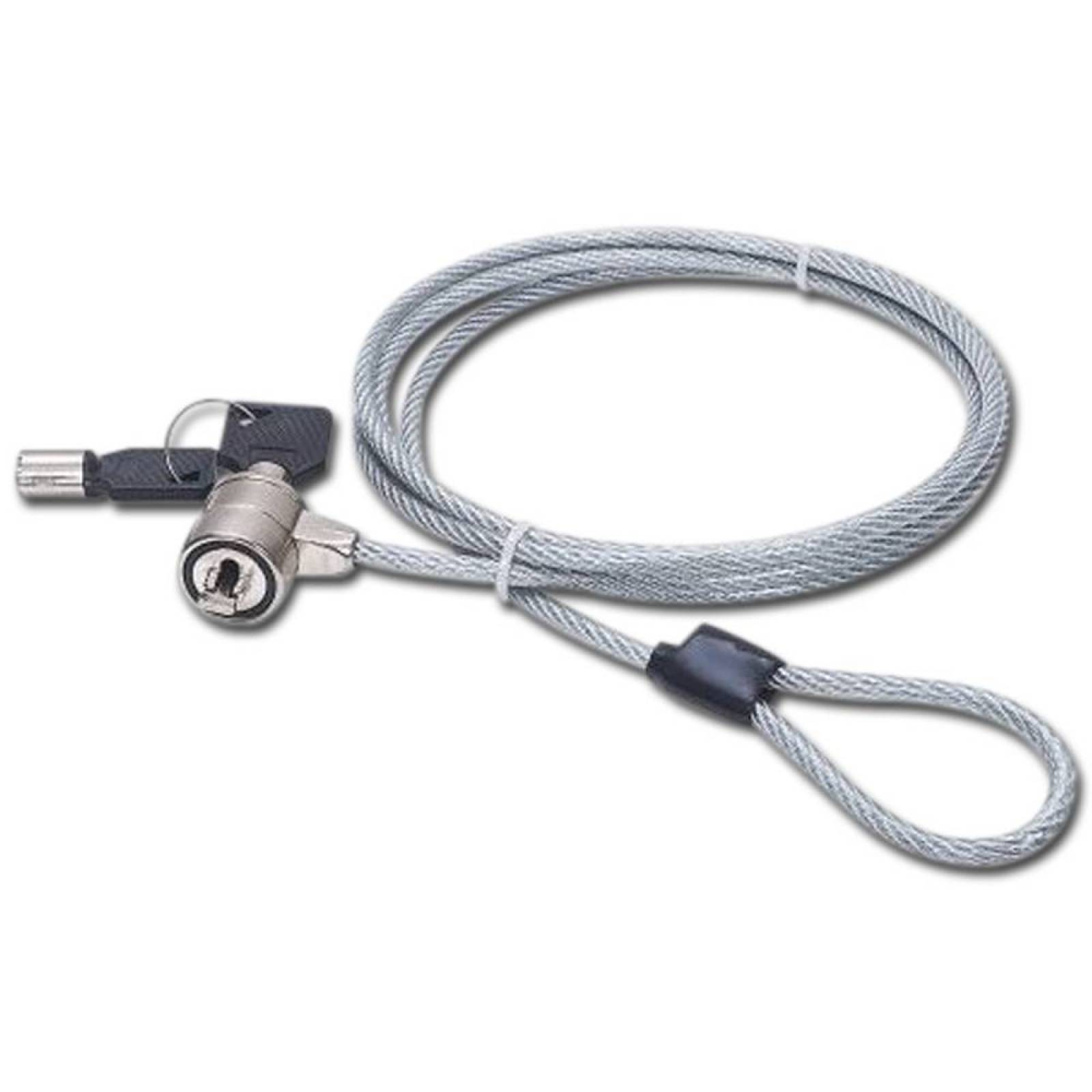 Candado de seguridad Manhattan 440271 con llave de 1.4m.