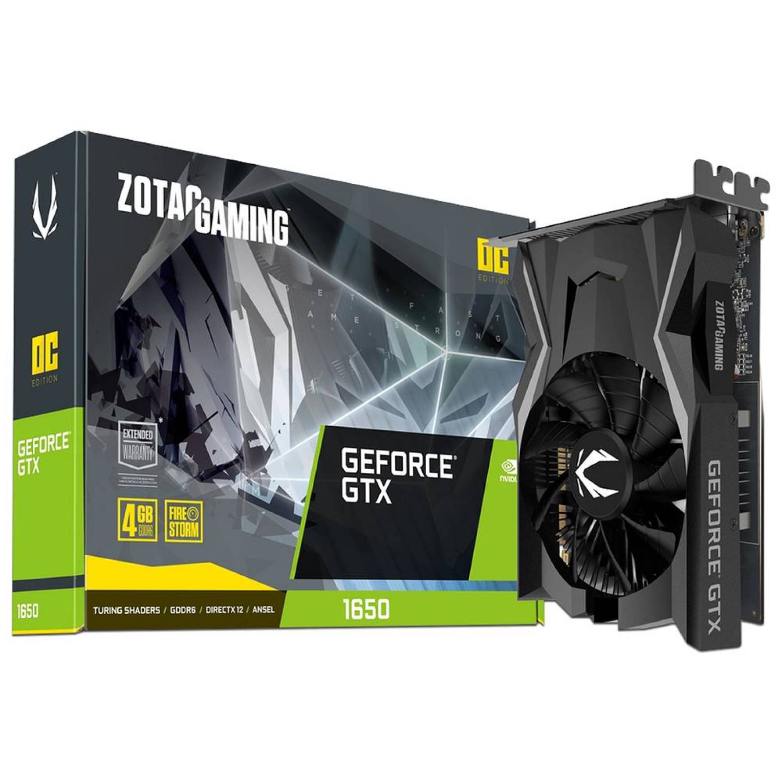 Tarjeta de Video NVIDIA GeForce GTX 1650 ZOTAC Gaming OC