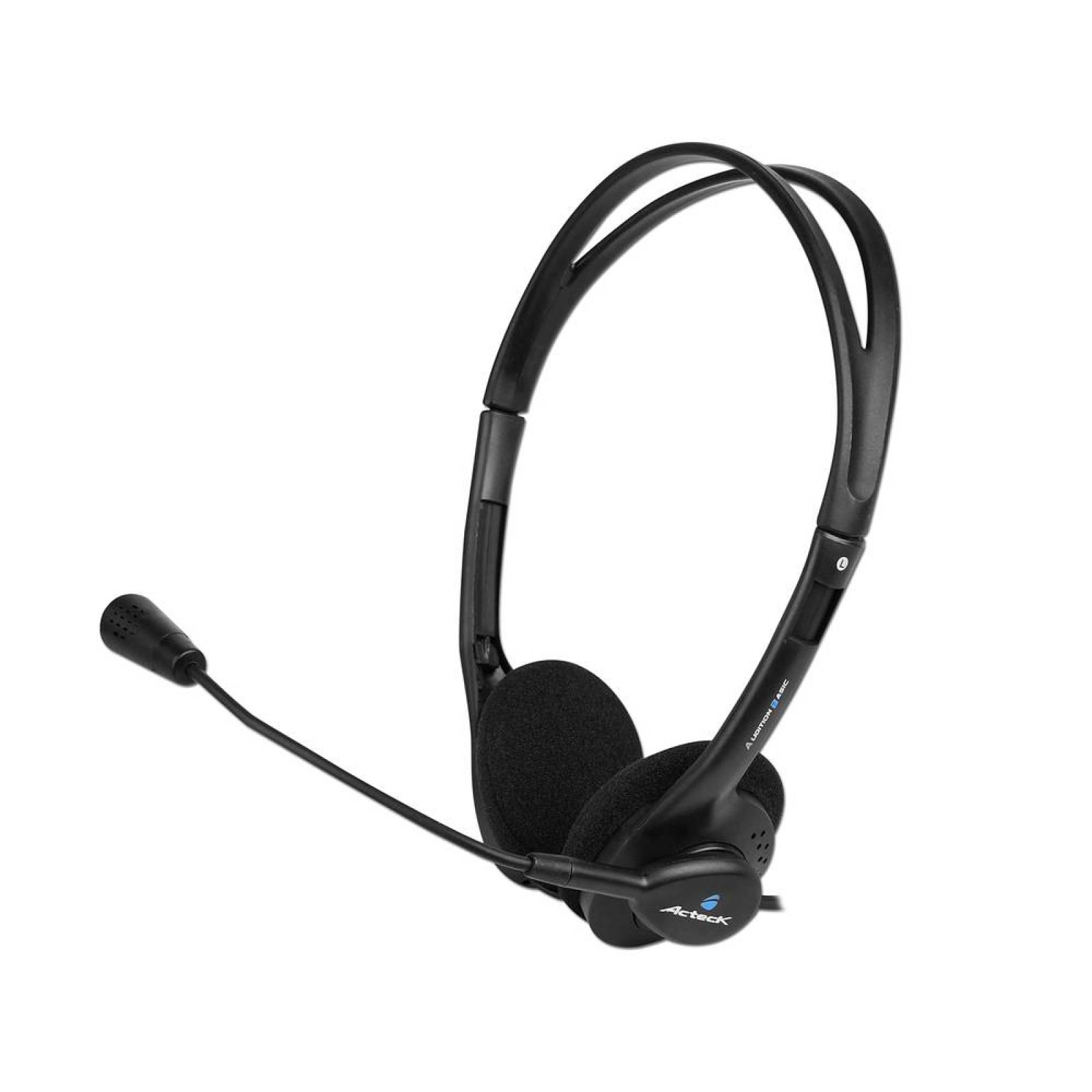 Audífonos Acteck AM370 Audition Basic con Micrófono.