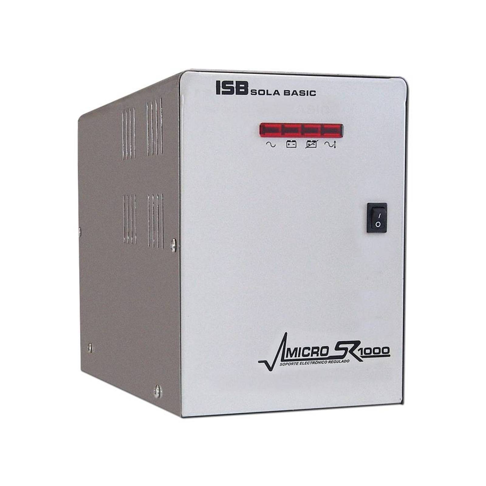 UPS NoBreak Sola Basic MicroSR 1000 de 1000VA 650W con 4