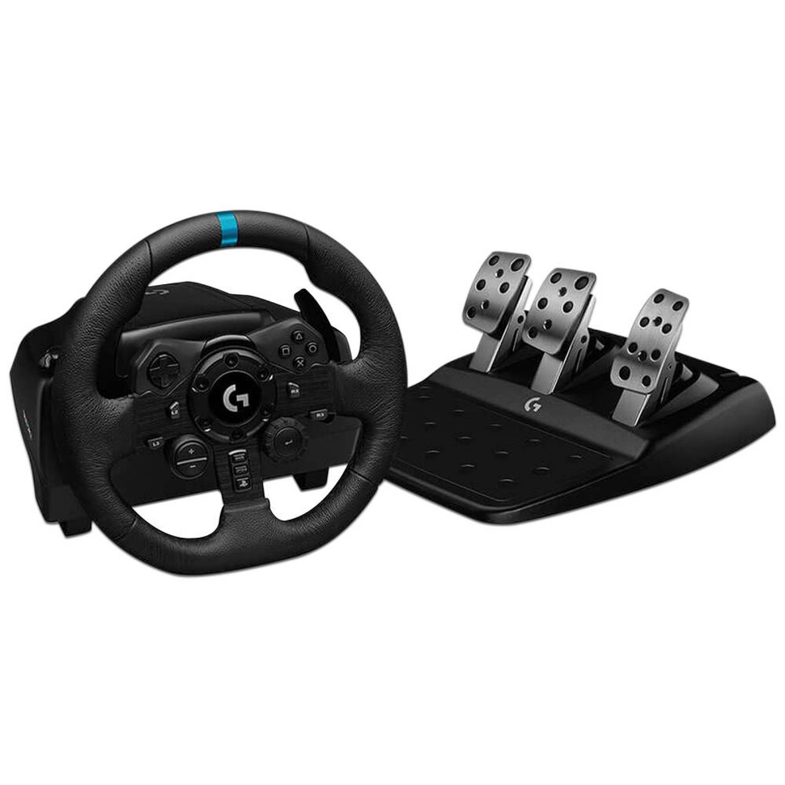 Volante Logitech G923 Racing Wheel, compatible para