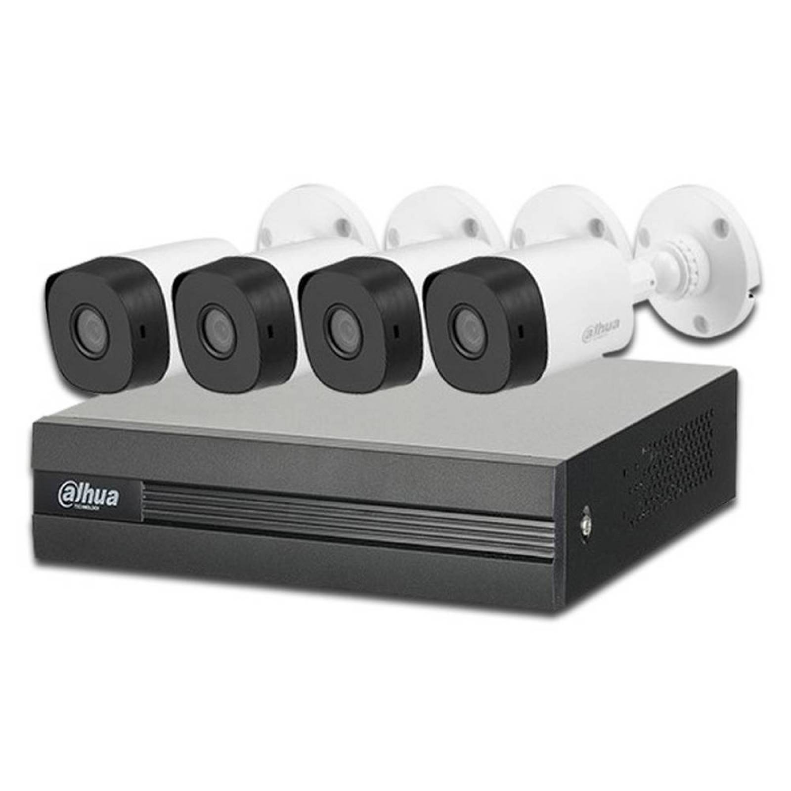 Kit de Seguridad Penta-híbrido Dahua con DVR XVR1B08 de 8