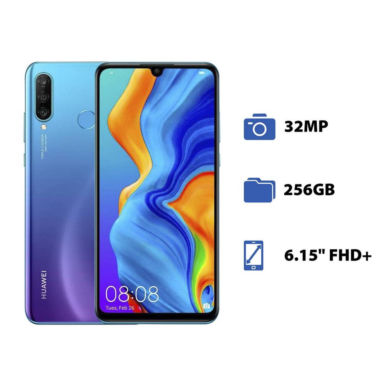 Smartphone Huawei P30 Lite:Procesador Kirin 710 Octa-Core