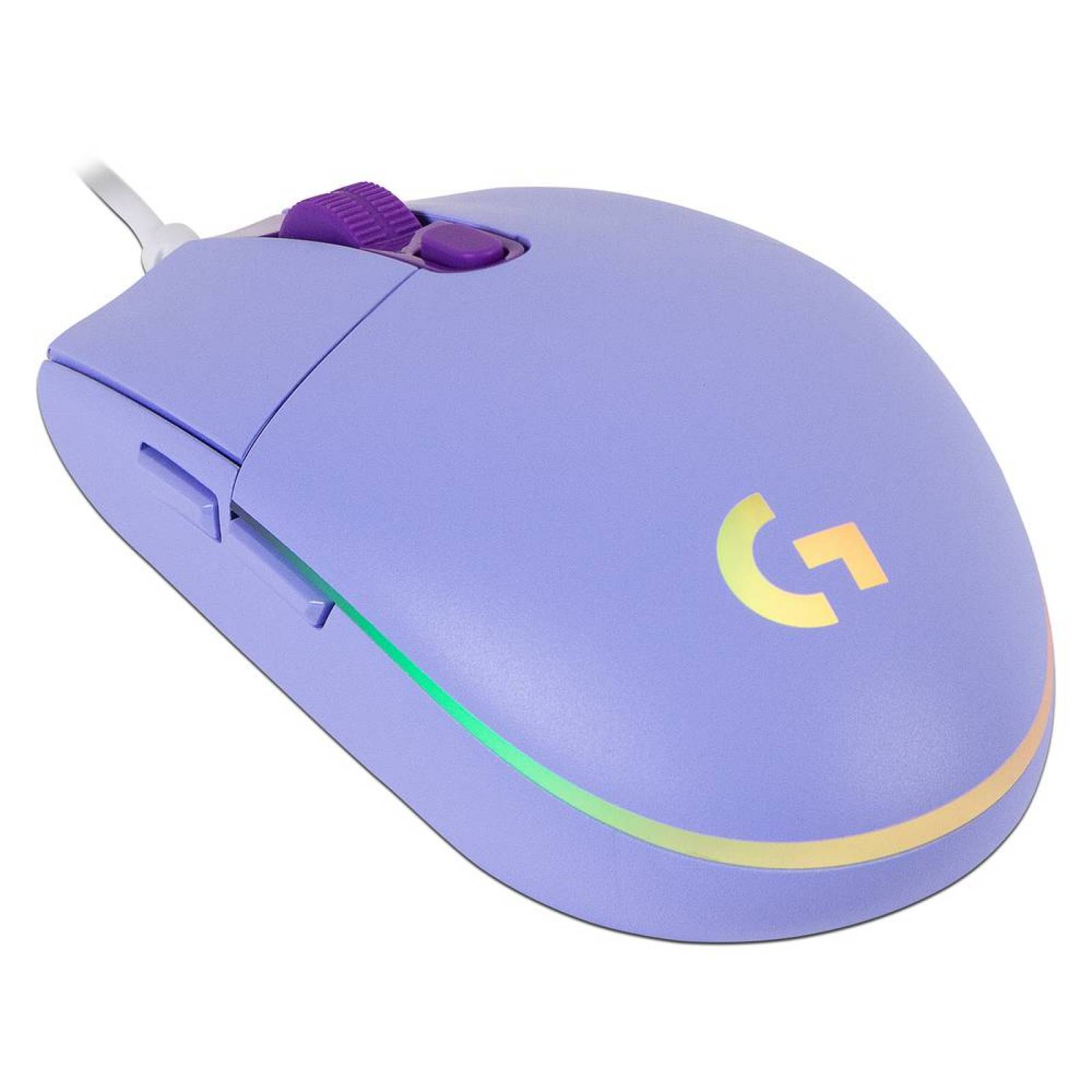 Mouse Gamer Logitech LightSync G203 RGB, 8000 dpi, 6