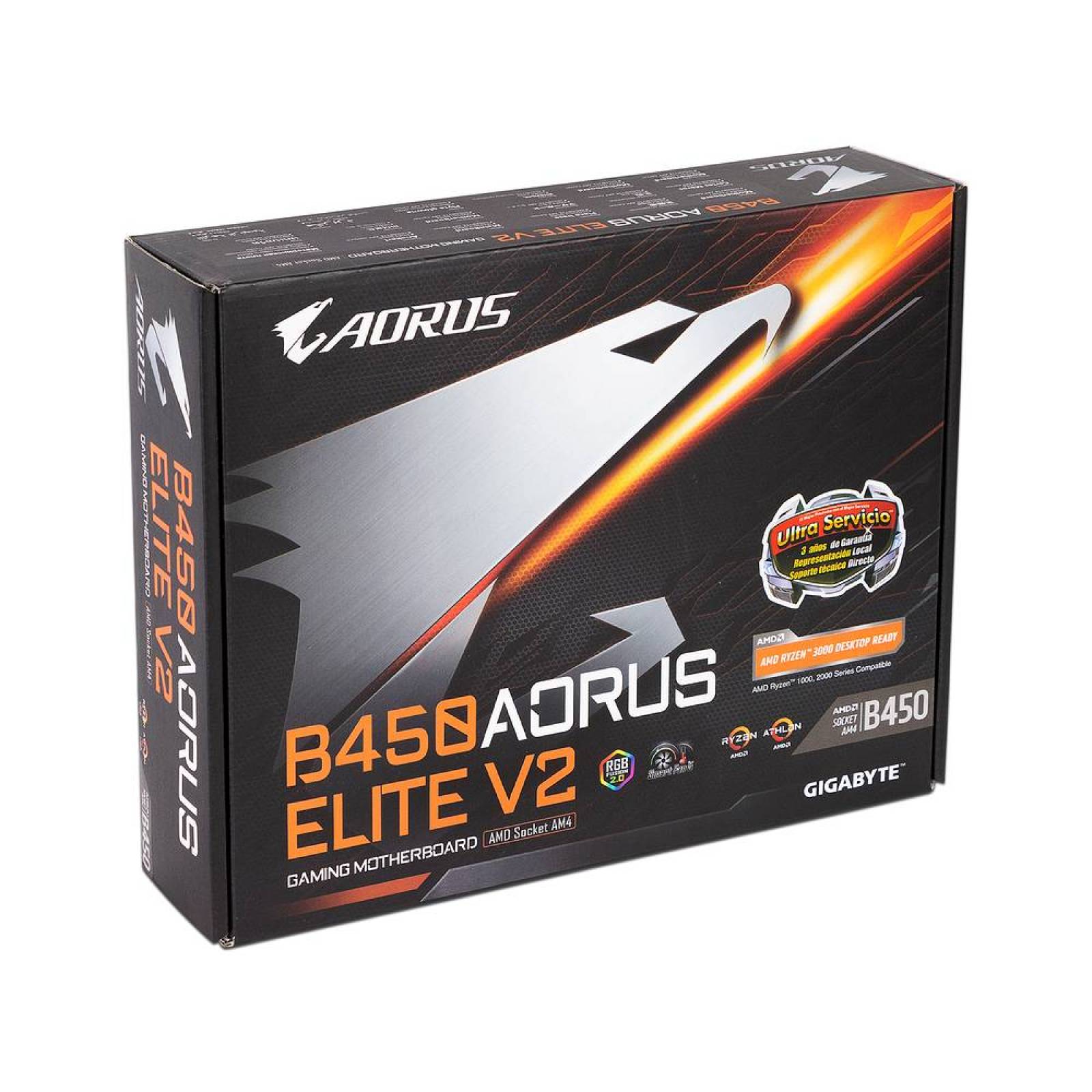 T. Madre Gigabyte B450 AORUS ELITE V2, Chipset