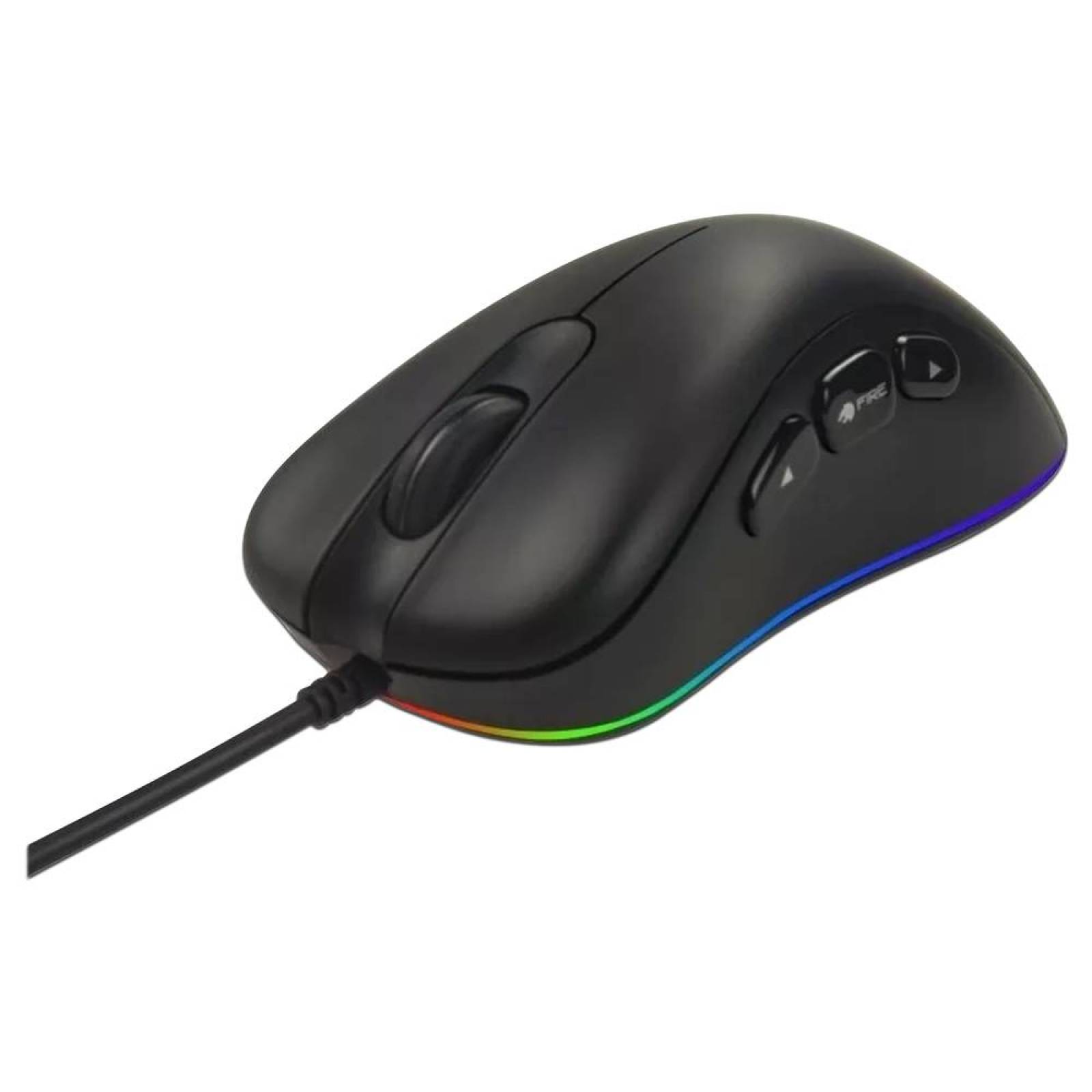 Mouse Gamer Ocelot OGMM01, hasta 6400dpi, 8 botones