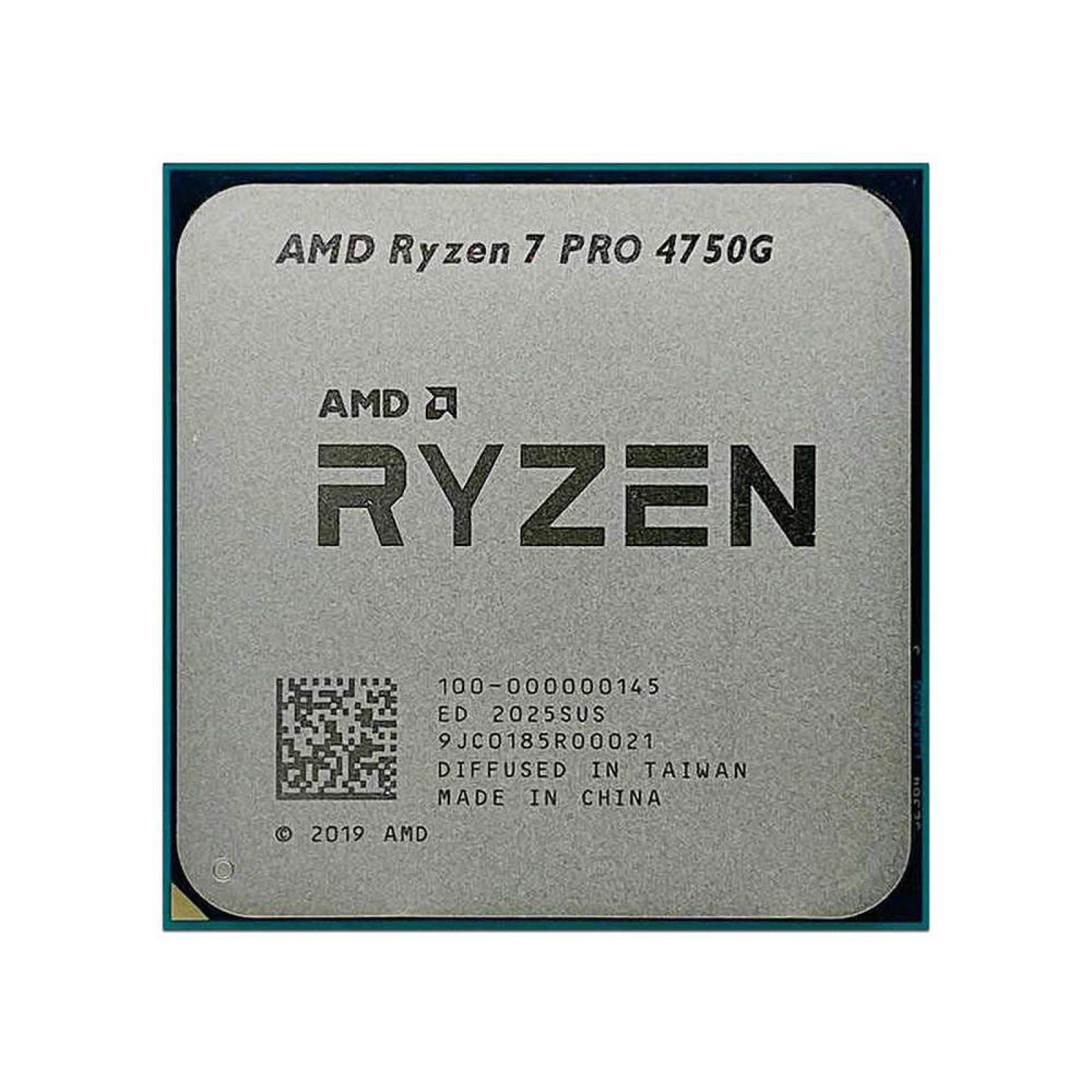 Procesador AMD Ryzen 7 Pro 4750G, 3.6GHz hasta 4.5 GHz 