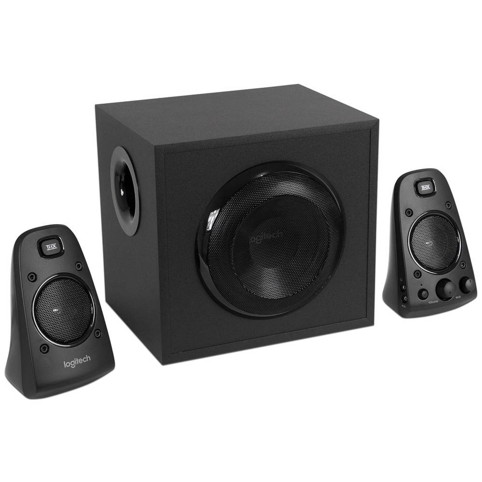 Bocinas Logitech Z623 estéreo 2.1, Certificación THX, 200