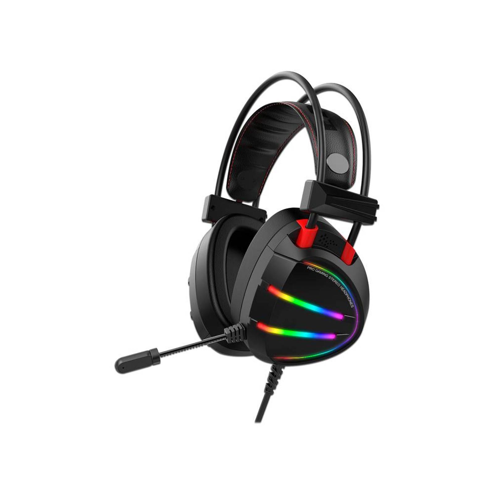 Audífonos Gamer con micrófono Eagle Warrior Quimera RGB