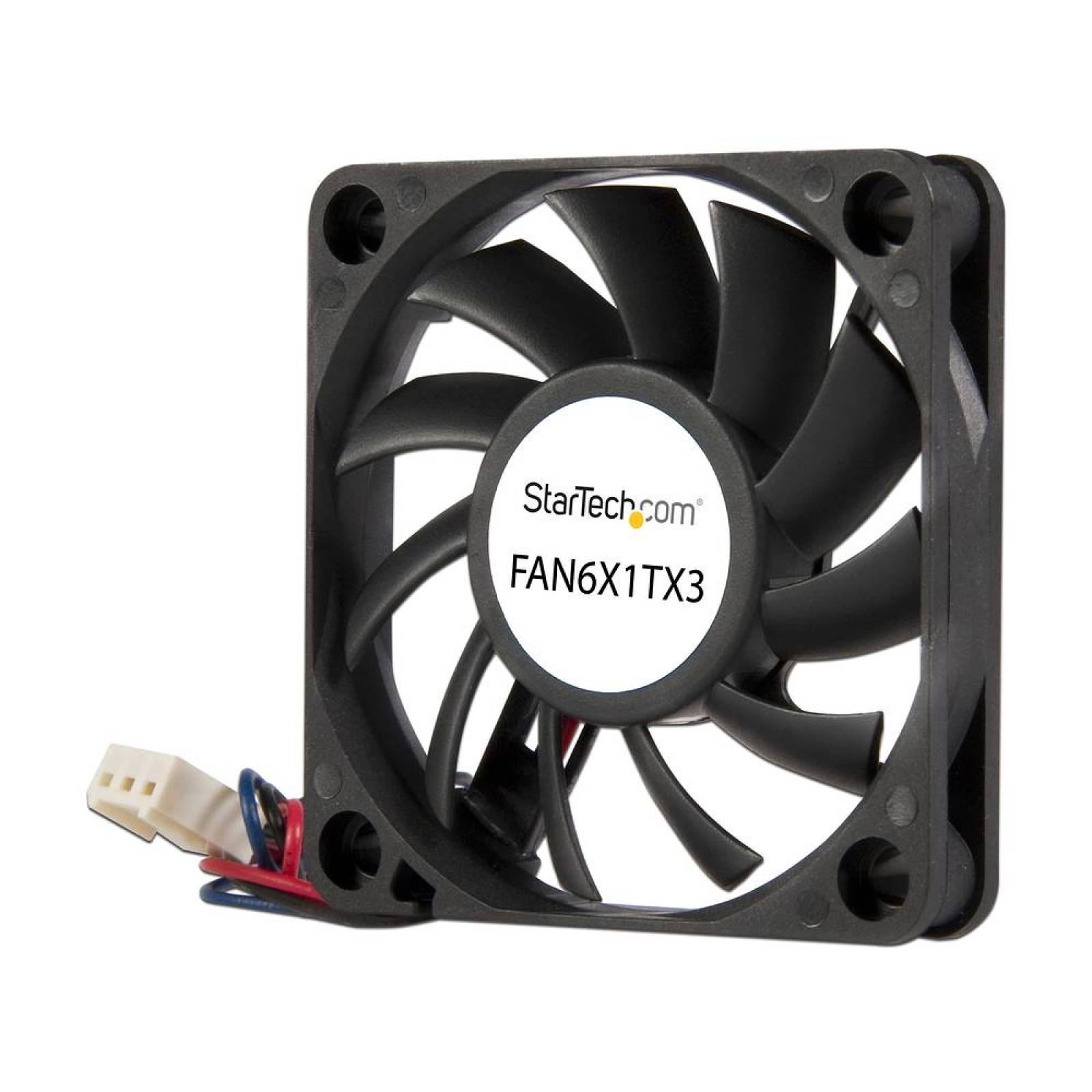 Ventilador StarTech de 60mm, 4000 RPM, 28dBA. Color Negro.
