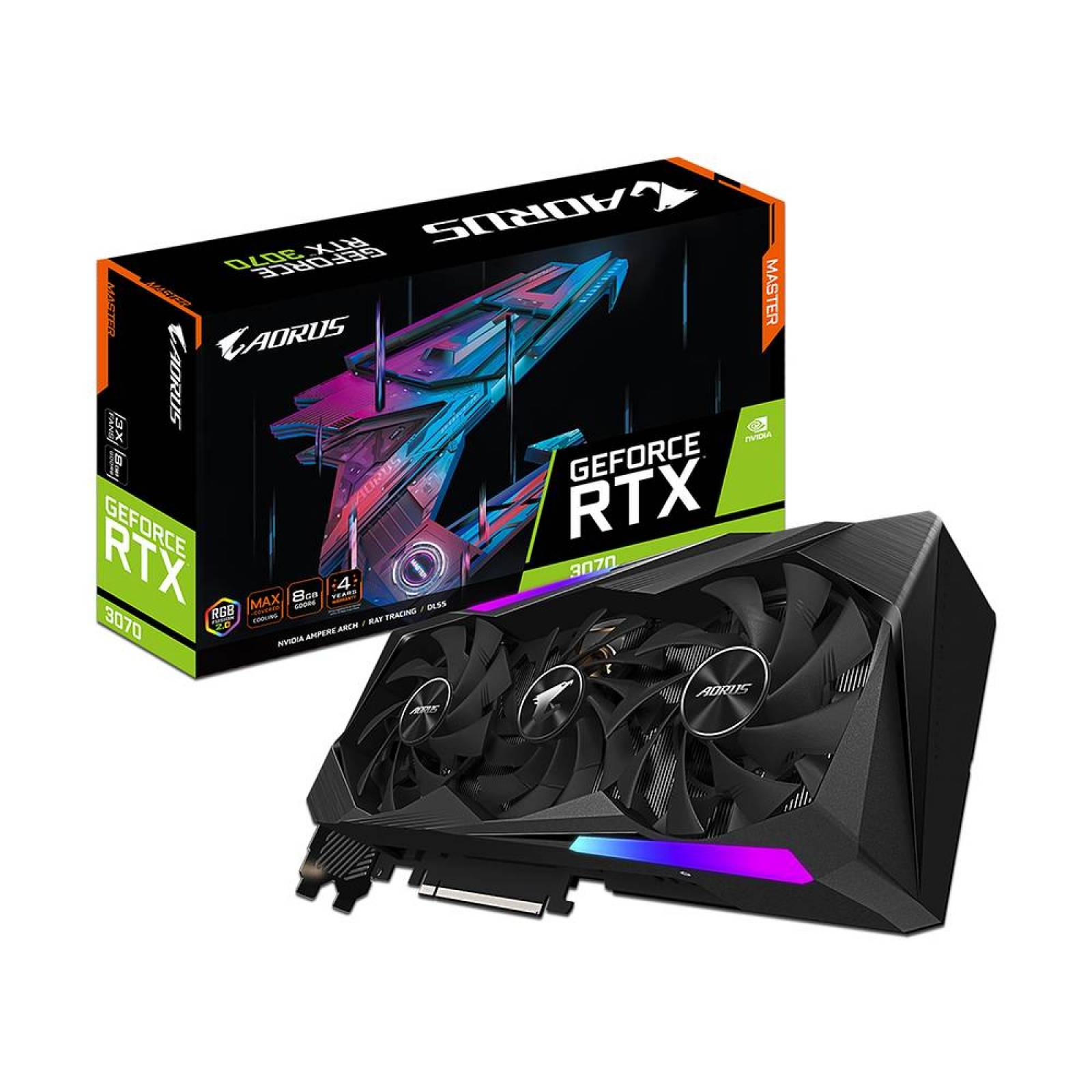 Tarjeta de Video NVIDIA GeForce RTX 3070 Gigabyte AORUS