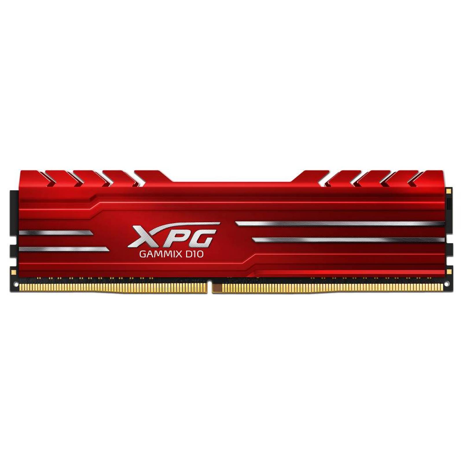 Memoria XPG GAMMIX D10 DDR4 PC4-25600 3200MHz , CL16, 8GB.